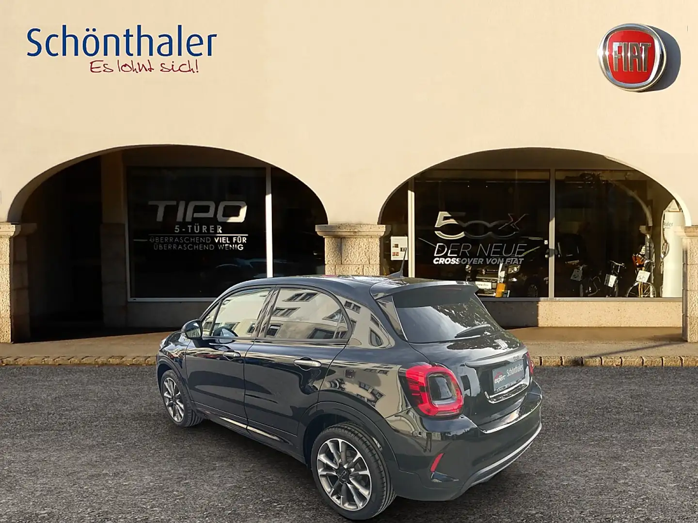 Fiat 500X Hybrid 130 7-Gang eDCT Sport TOP-Ausstattung Schwarz - 2