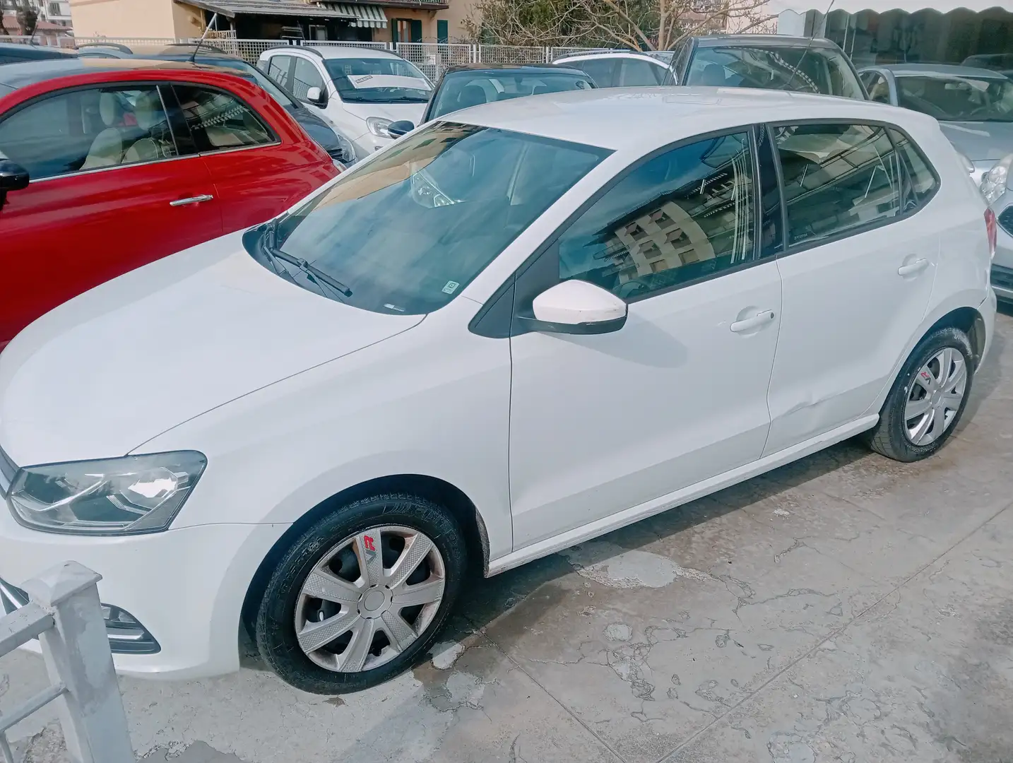Volkswagen Polo Polo V 2015 5p 1.4 tdi Comfortline NEOPATENTATI Bianco - 1
