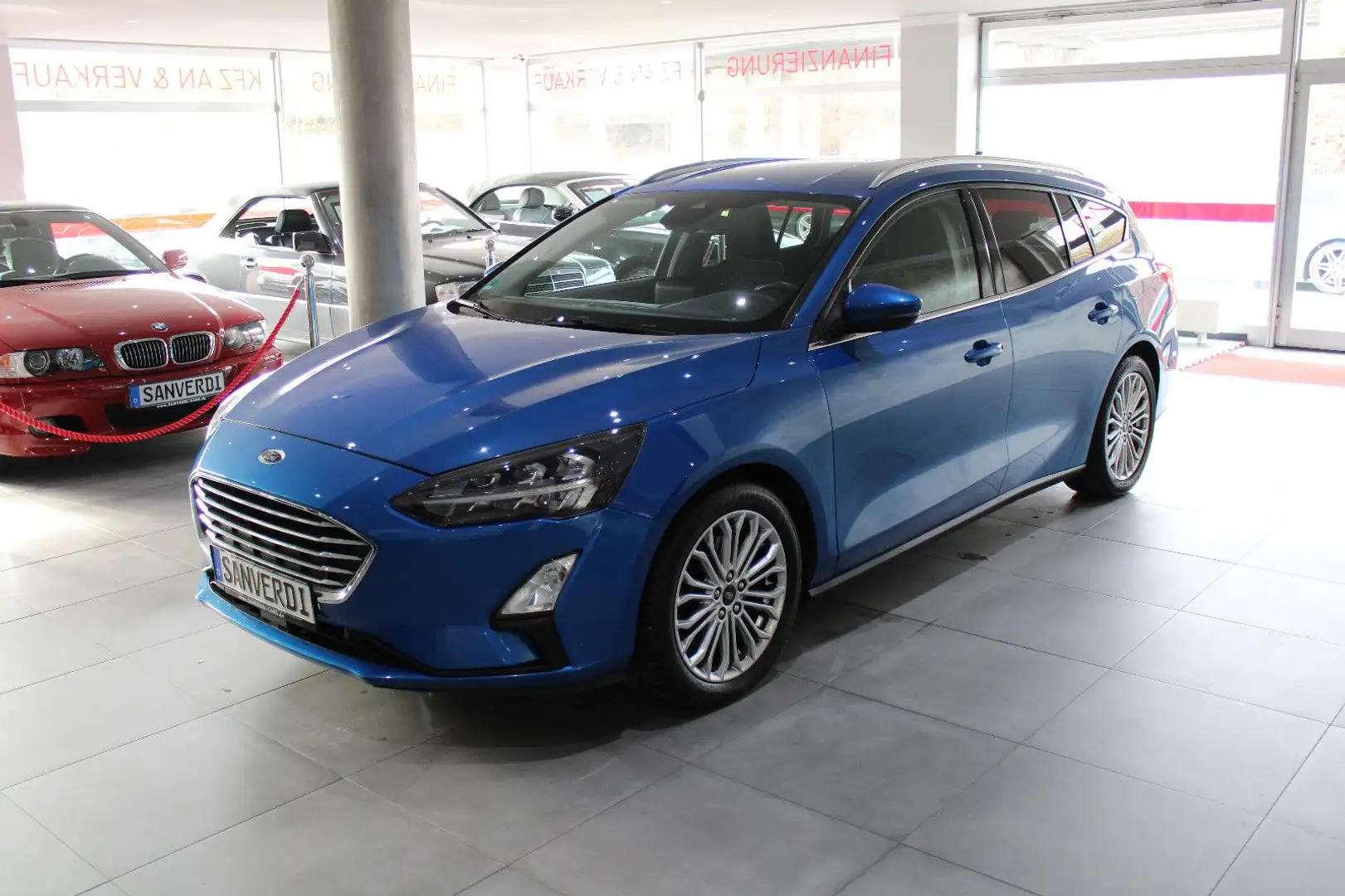Ford Focus 2,0 EcoBlue TITANIUM X NAVI LED RFK EURO 6 Blau - 1