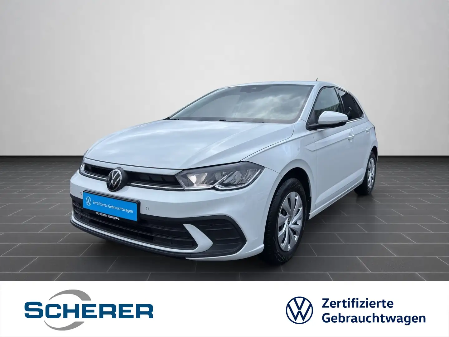 Volkswagen Polo 1.0 TSI LED PDC KLIMA SITZHEIZUNG Weiß - 1