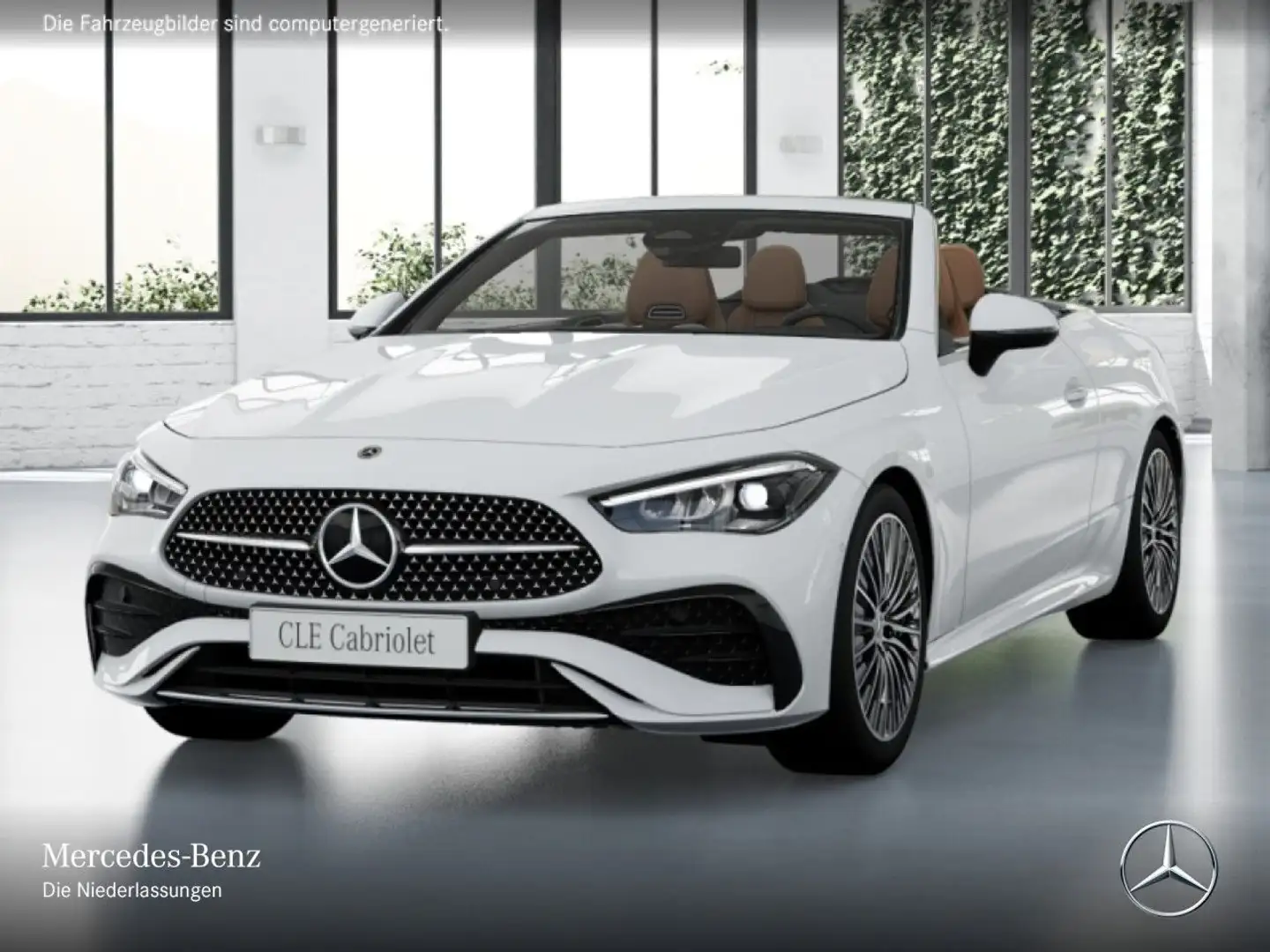 Mercedes-Benz CLE 220 d AMG+LED+KAMERA+TOTW+KEYLESS+9G Weiß - 2