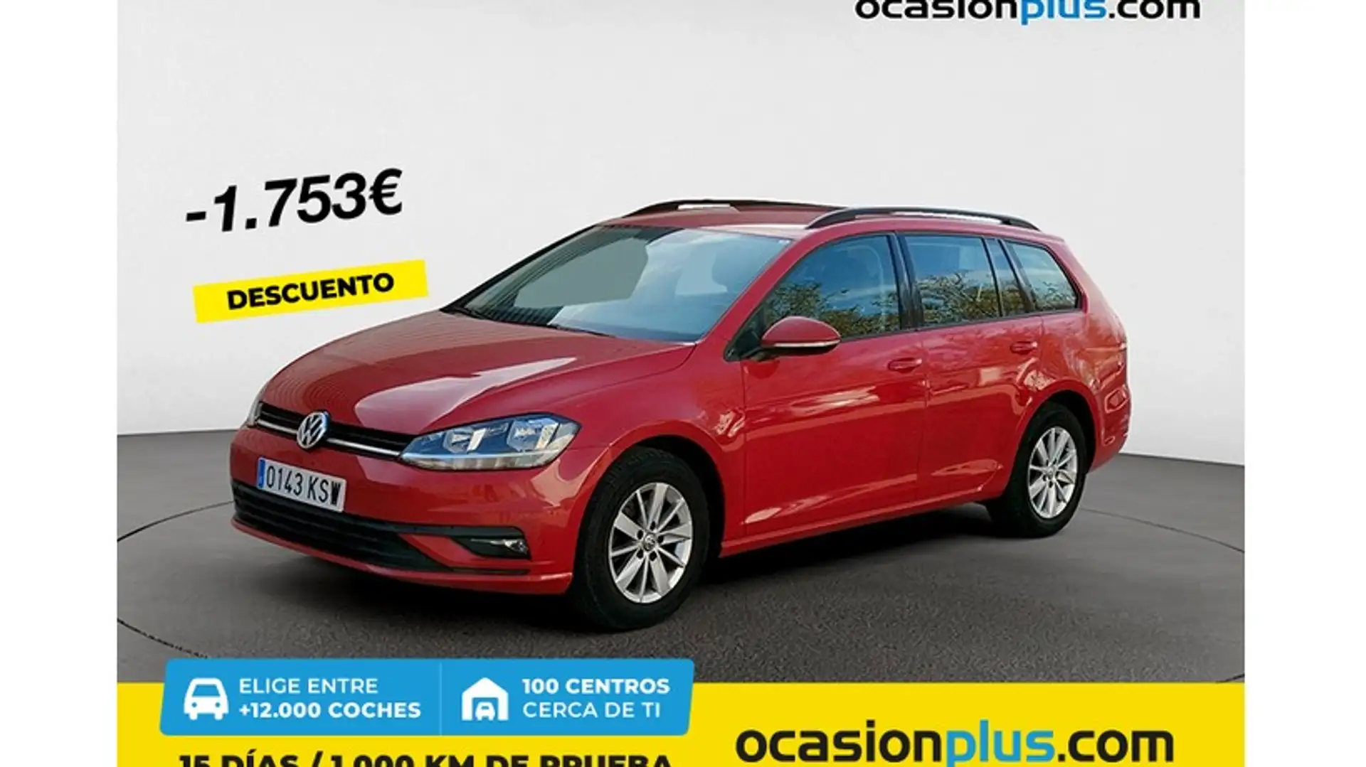 Volkswagen Golf Variant 1.0 TSI Ready2GO 85kW Rojo - 1