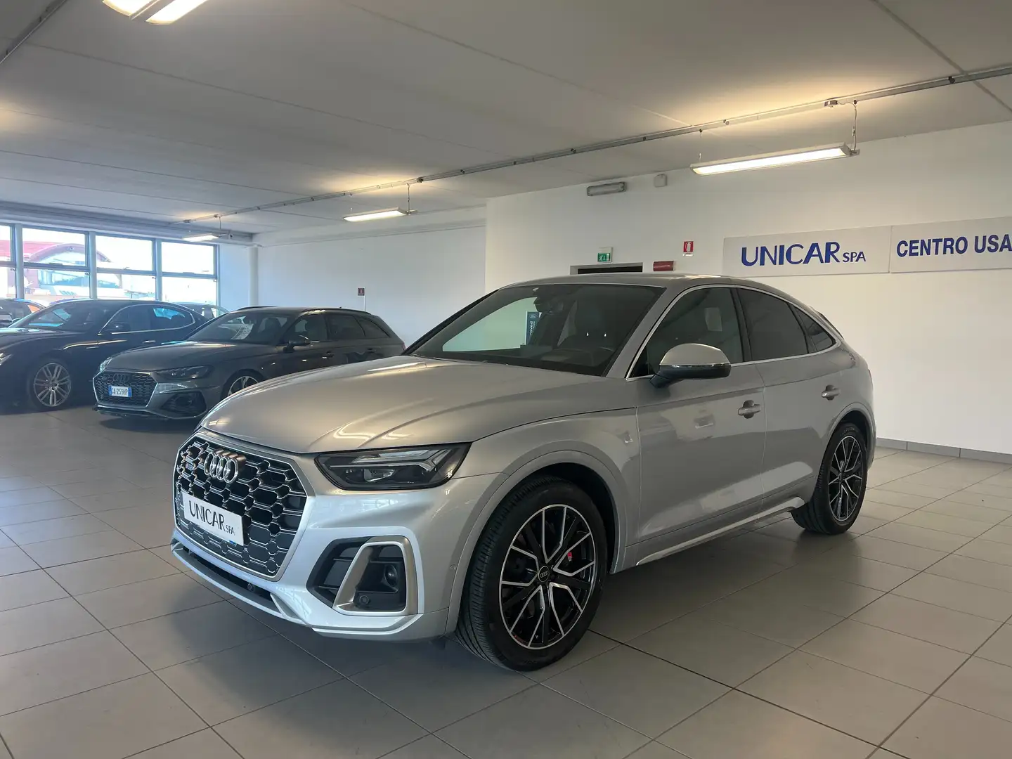 Audi SQ5 Q5 Sportback 3.0 tdi mhev Sport quattro tiptronic Argent - 1