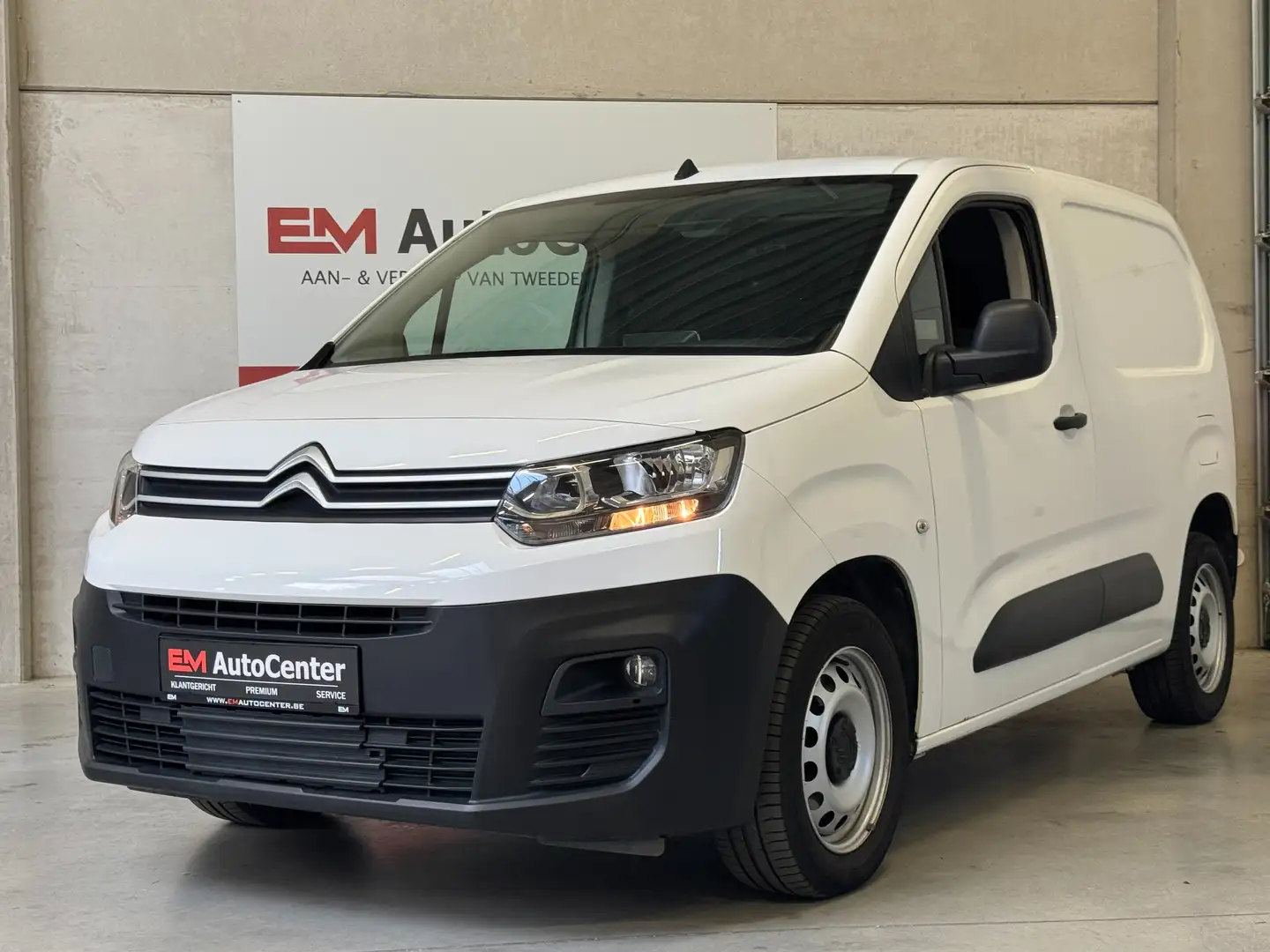 Citroen Berlingo 1.5 BlueHDi 3PL CarPlay/Android-Trekhkaak-AC-Euro6 Blanc - 1