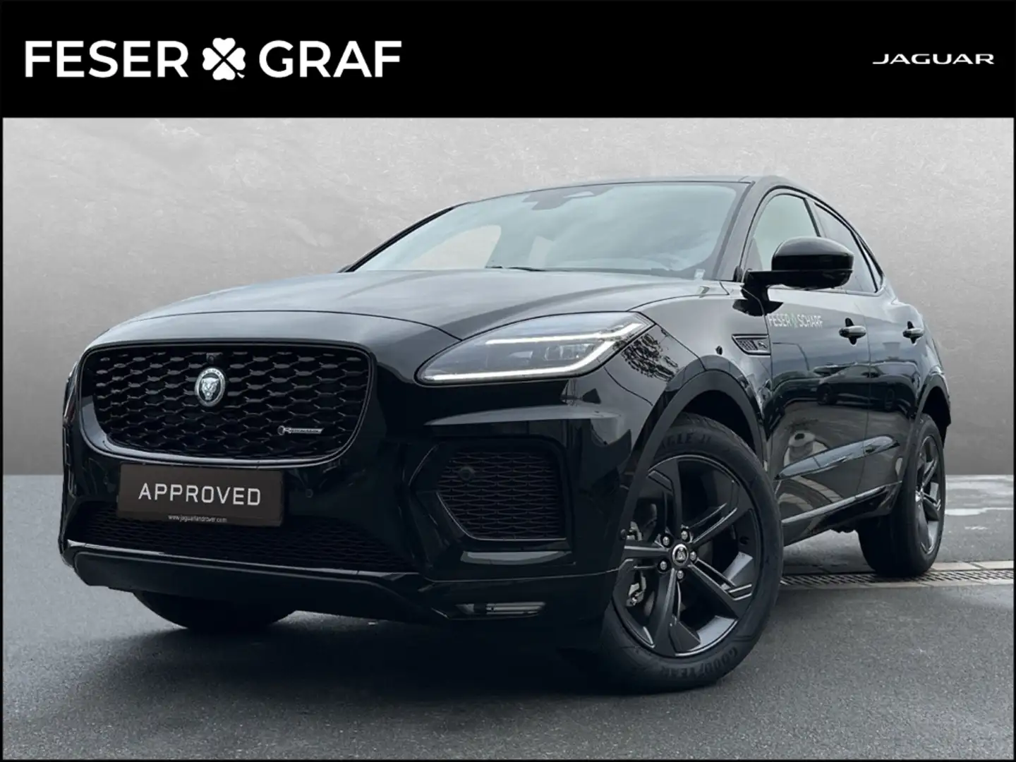 Jaguar E-Pace R-Dynamic SE P160 PANO 360 Kam. 19'' Czarny - 1