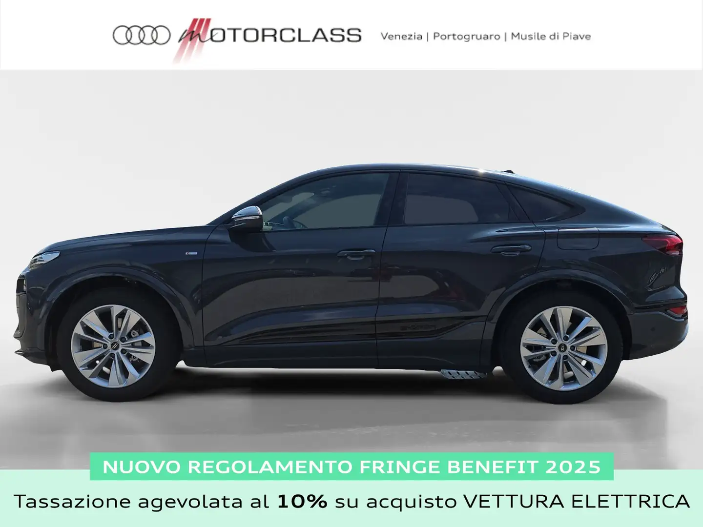 Audi Q6 e-tron sportback e-tron s line edition quattro Gris - 2