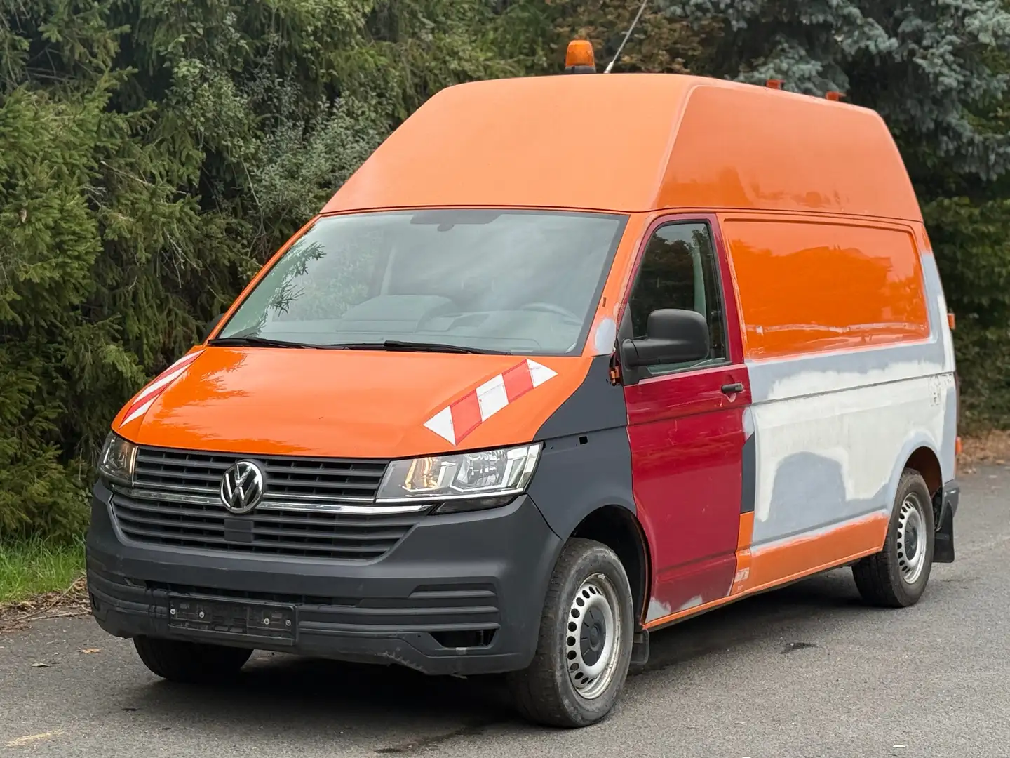 Volkswagen T6.1 Transporter 2.0 TDI DSG Hochdach lang FWD Orange - 2