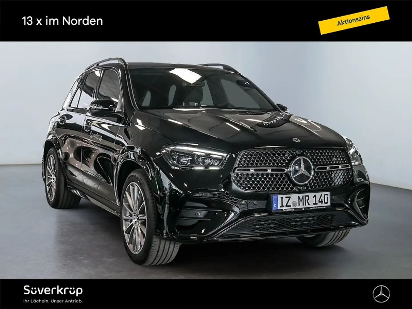 Mercedes-Benz GLE 450 d 4M BURM AMG NIGHT SPUR DISTR AIRMATIC Noir - 1