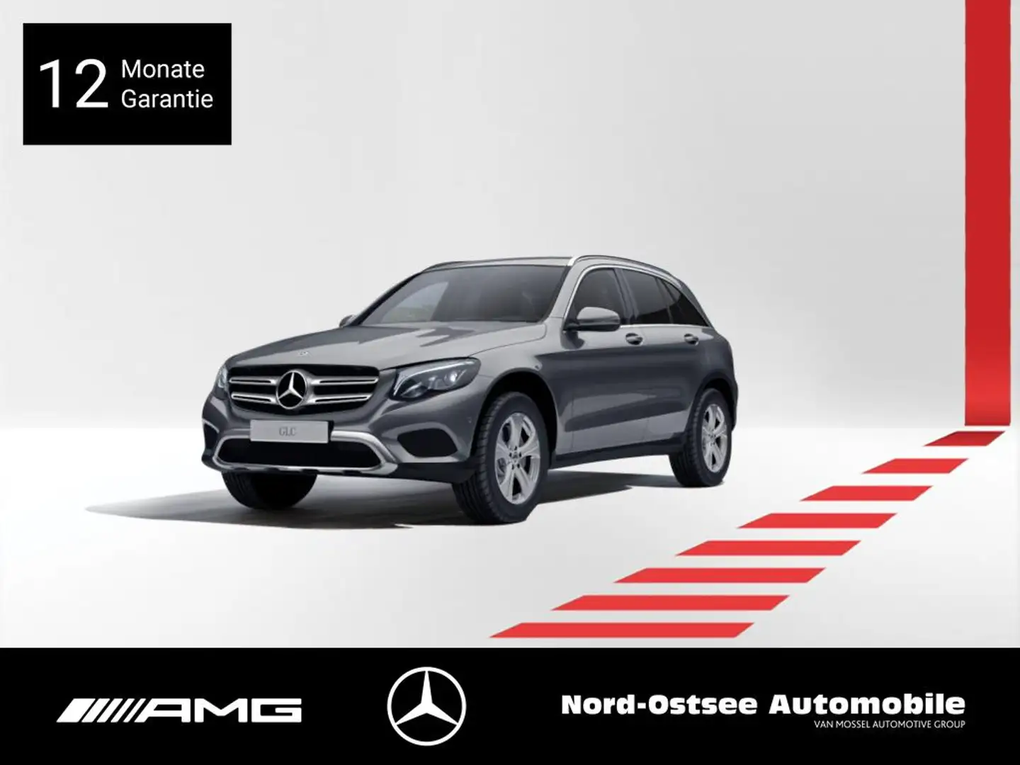 Mercedes-Benz GLC 250 4M EXCLUSIVE NAVI TEMPO LED AHK KAMERA Gris - 1