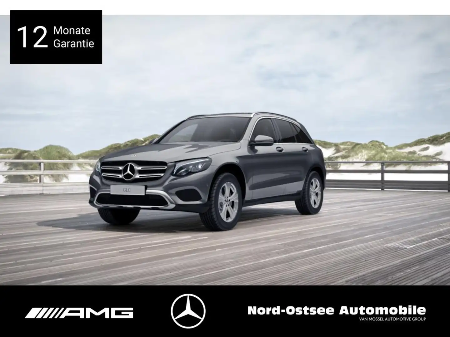 Mercedes-Benz GLC 250 4M EXCLUSIVE NAVI TEMPO LED AHK KAMERA Grau - 1