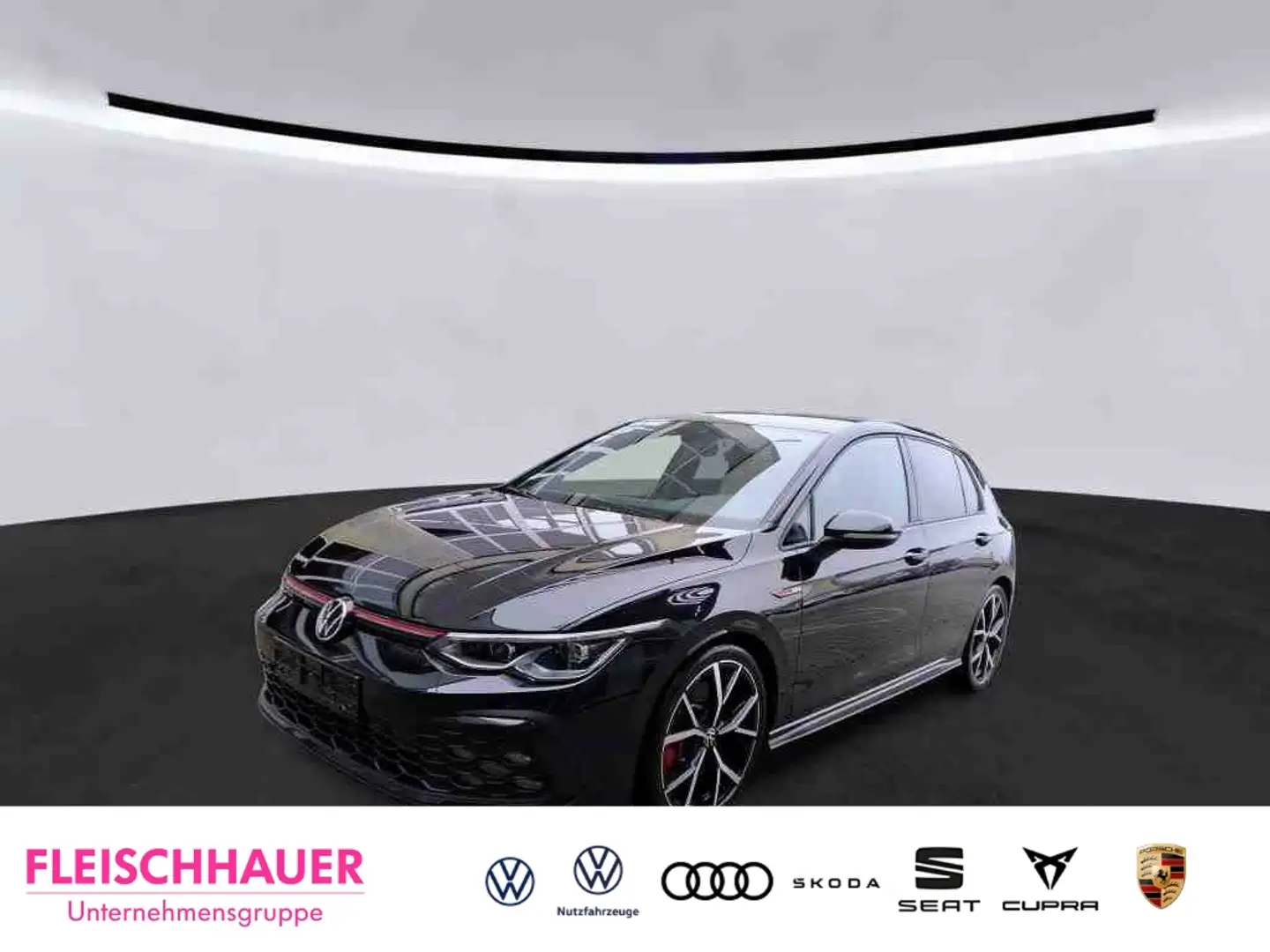 Volkswagen Golf GTI VIII 2.0 TSI DSG Navi Digitales Cockpit LED ACC Ap Schwarz - 1