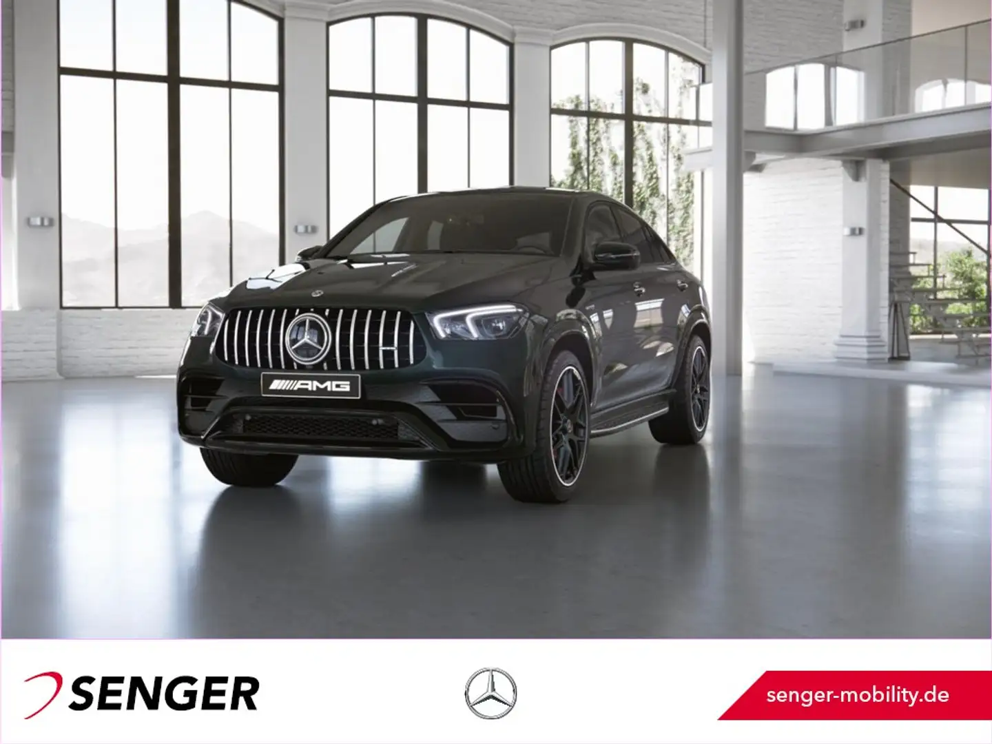 Mercedes-Benz GLE 63 AMG S 4M+ Coupé Perf.-Abgasanlage Pano Verde - 1