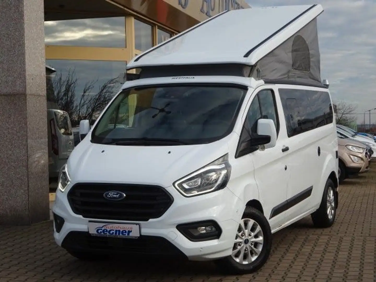 Ford Transit Custom Nugget Plus 185PS Autm. AHK Markise Weiß - 2