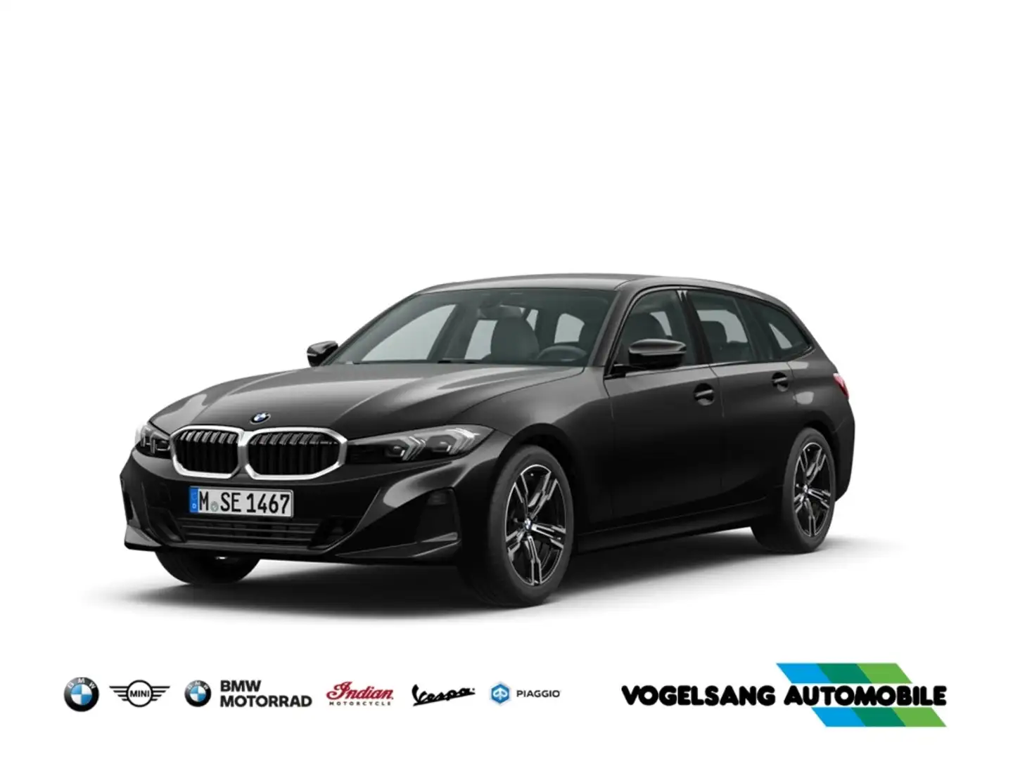 BMW 318 i Touring M Sport Park-Assistent Kamera Head-Up LE Noir - 1