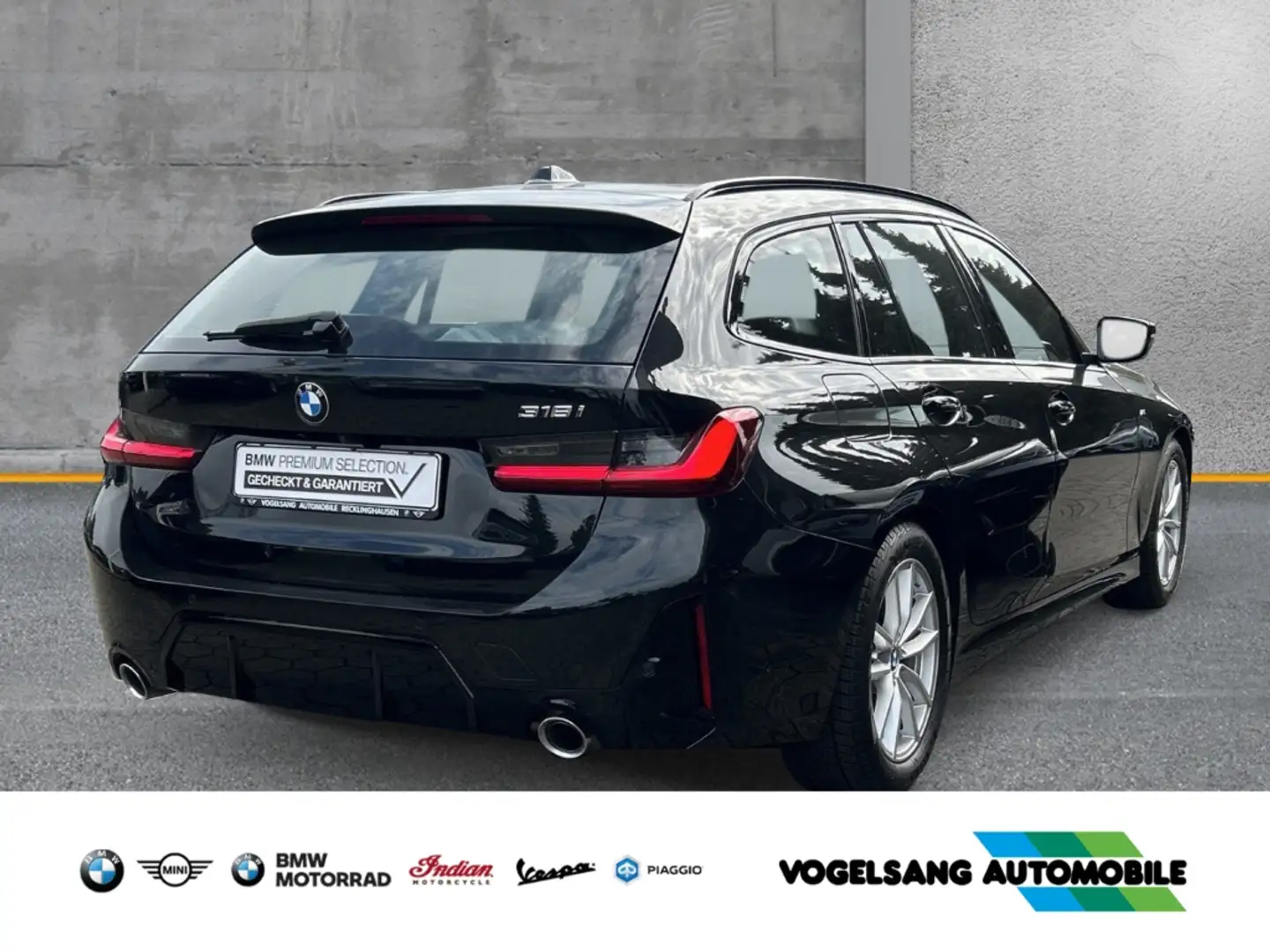 BMW 318 i Touring M Sport Park-Assistent Kamera Head-Up LE Schwarz - 2