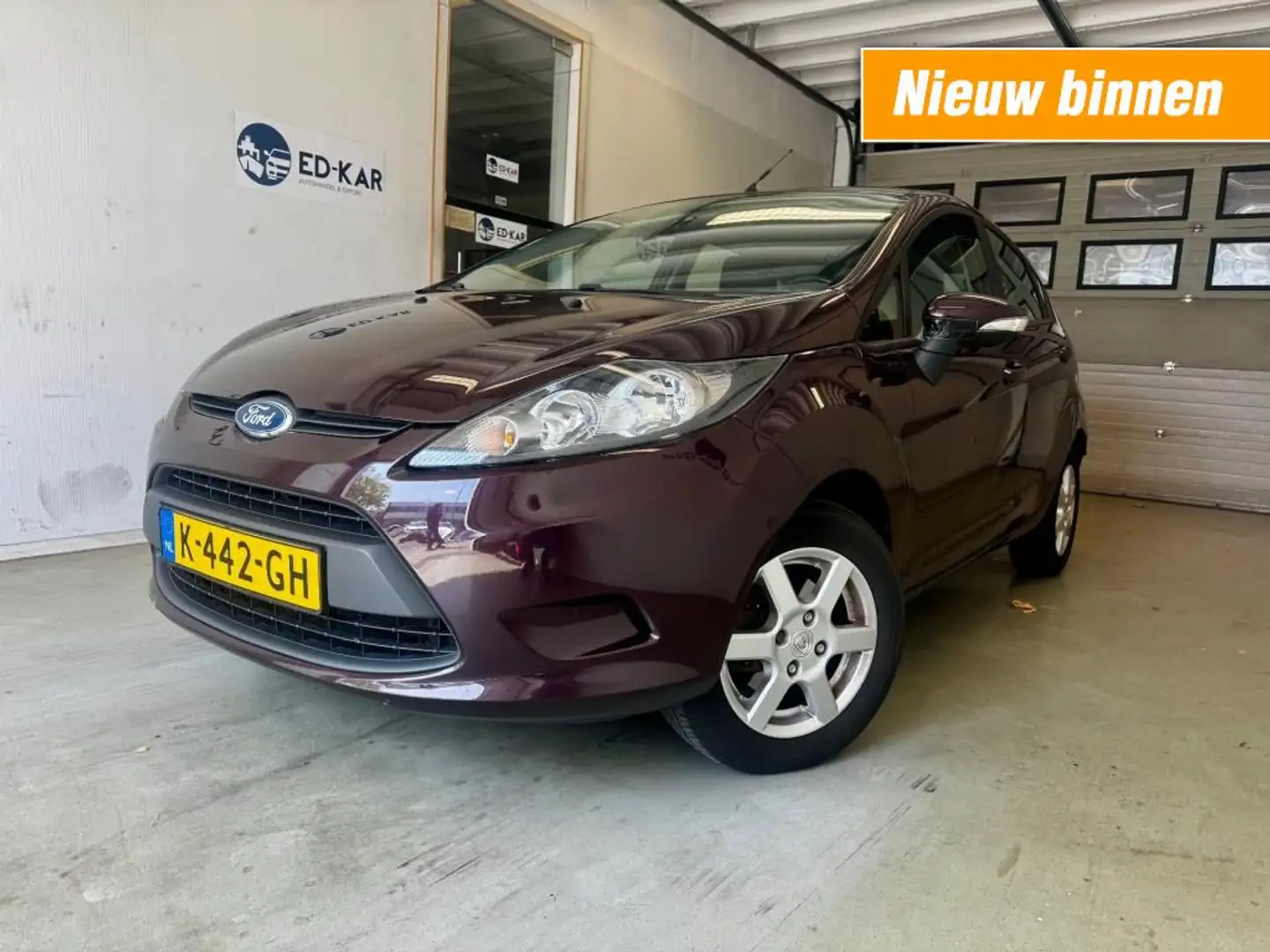 Ford Fiesta 1.25 Limited 5drs AIRCO LMV ZEER NETTE AUTO APK 4- Rojo - 1