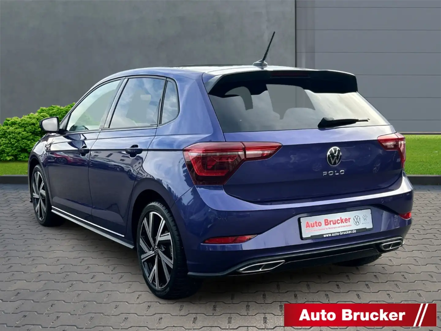 Volkswagen Polo VI R-Line 1.0 TSI+DSG+LED+Pano+RFK+Navi+SHZ+2-Zone Violett - 2