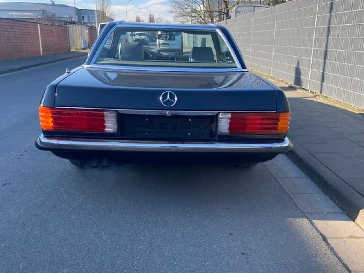 Mercedes-Benz SL 500 Dunkelblau / Leder Grau, foto 6