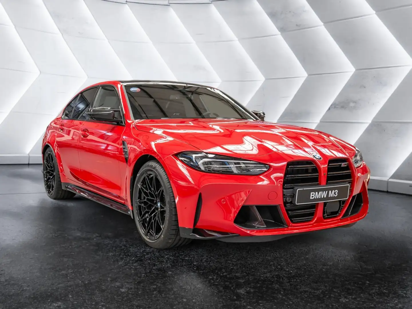 BMW M3 Competition xDrive ACC SITZBELÜFTUNG 360° Rouge - 2