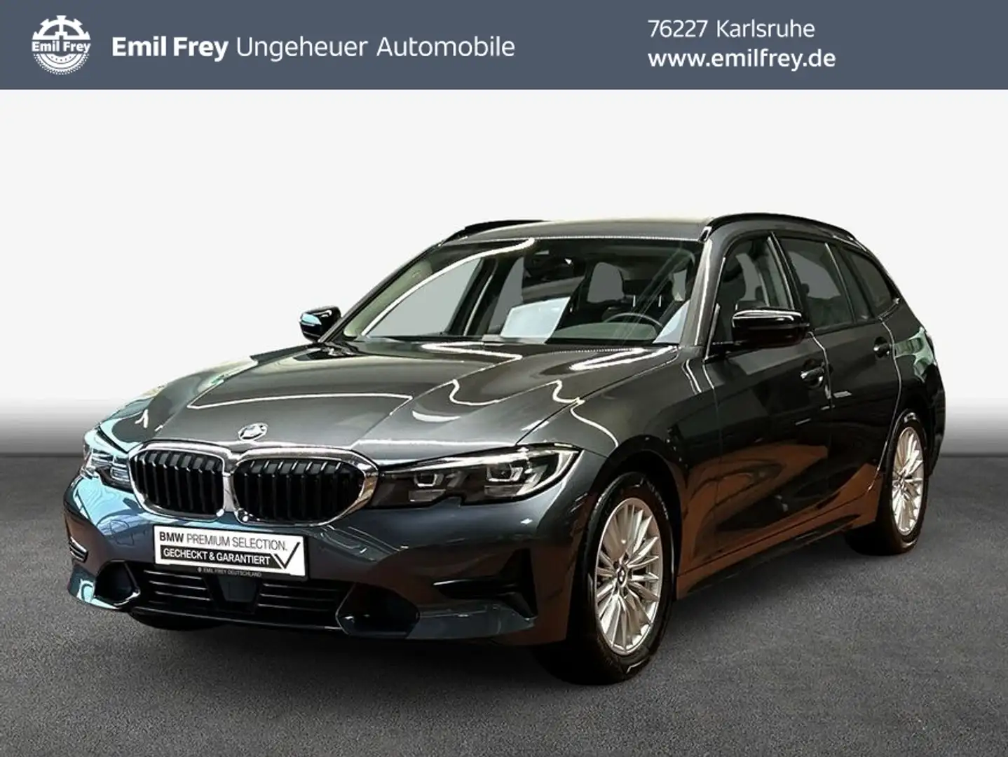 BMW 318 d Touring Aut. Sport Line Grau - 1
