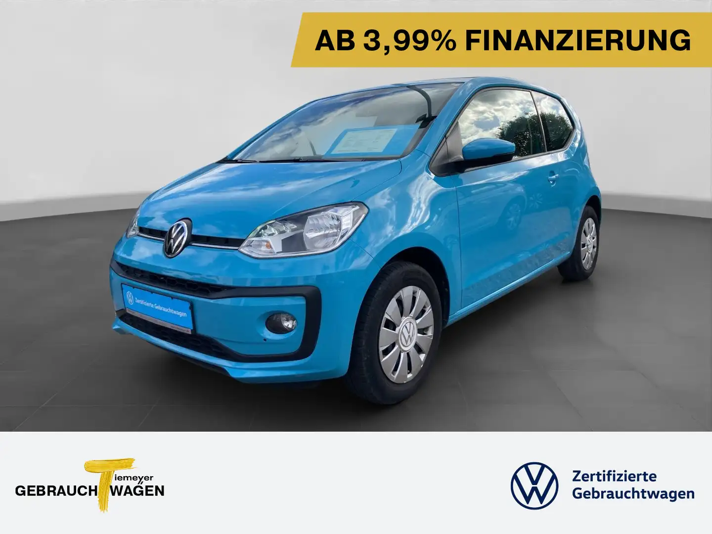 Volkswagen up! 1.0 MPI move up! KLIMA SITZH MAPS+MORE DOCK Blau - 1