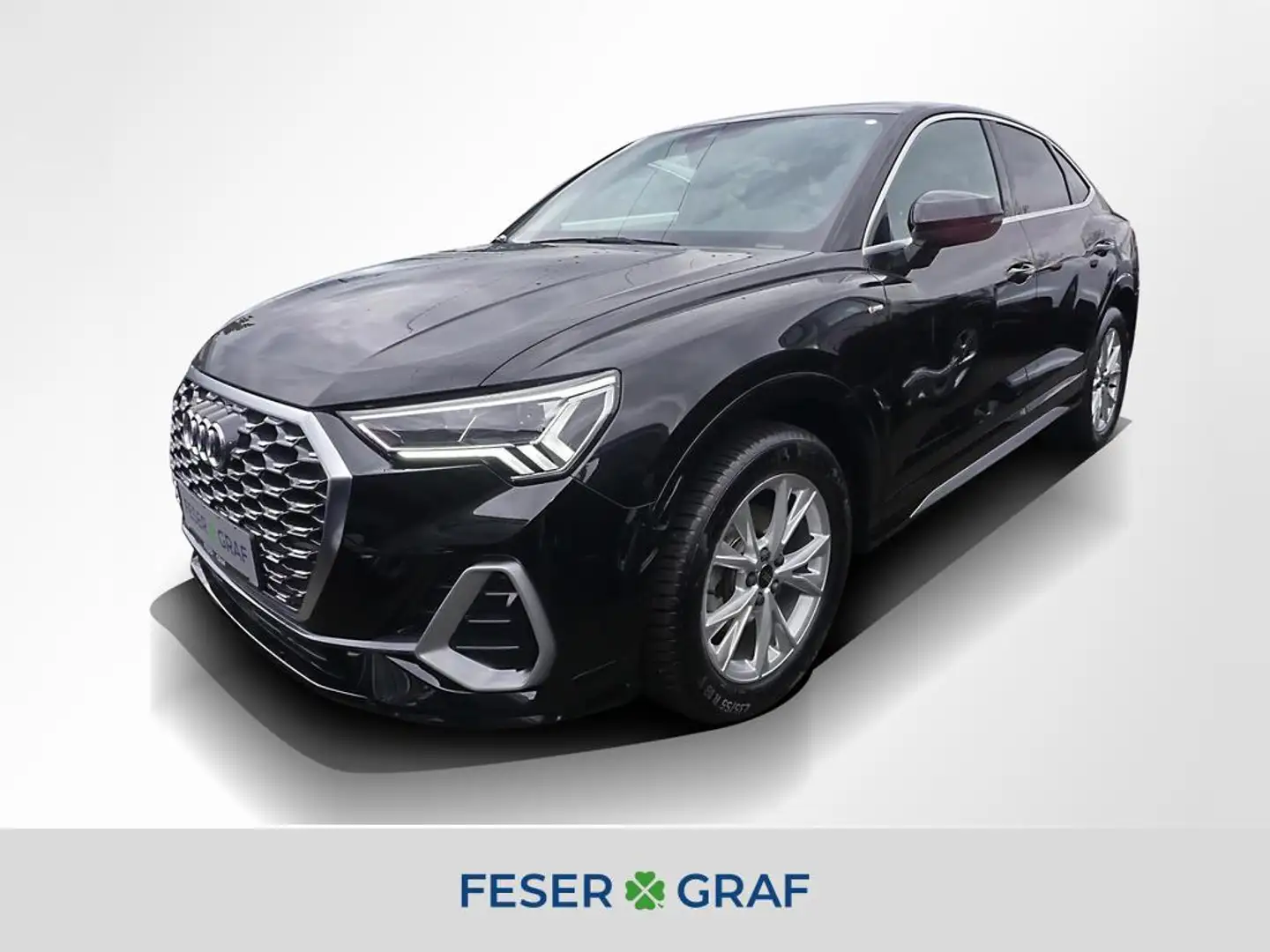 Audi Q3 Sportback 35 TFSI 2x S line AHK LED Navi RüKa Schwarz - 1