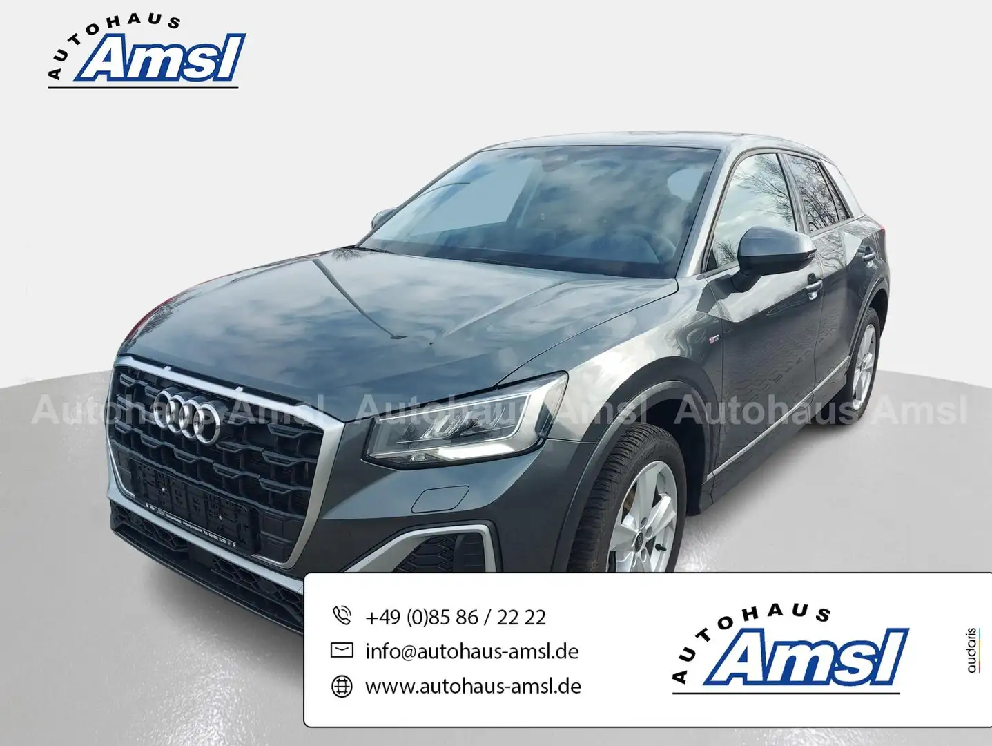 Audi Q2 35 TFSI S-line S-tronic*Navi*Kam*PDC* Gris - 1