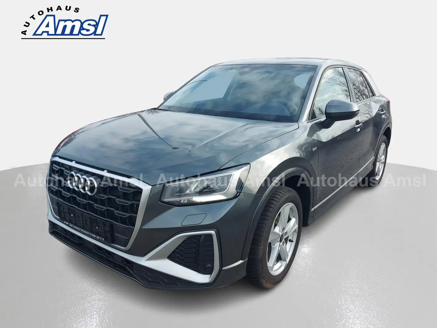 Audi Q2 35 TFSI S-line S-tronic*Navi*Kam*PDC* Gris - 2