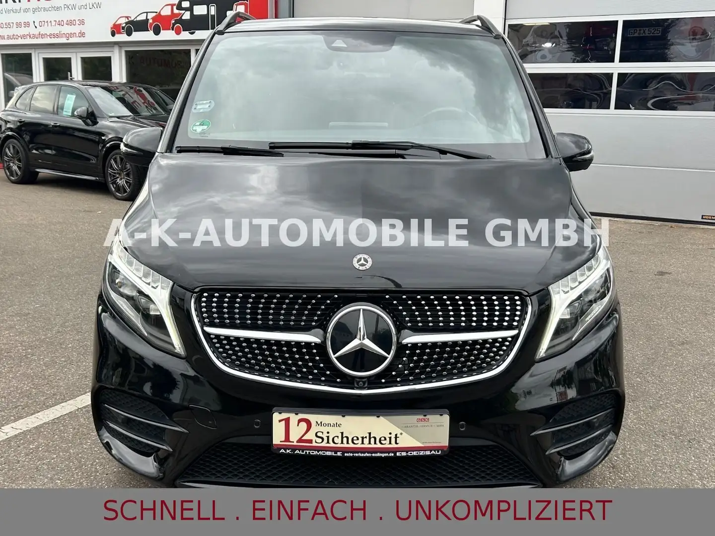 Mercedes-Benz V 300 d Lang Avantgarde Edition AMG-LINE*PANO* Schwarz - 1