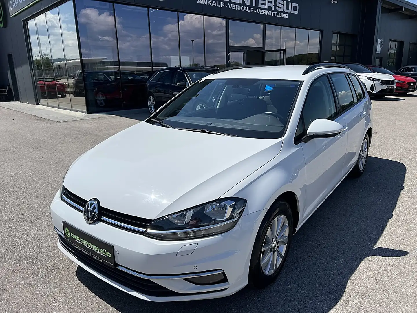 Volkswagen Golf Variant Comfortline 1,6 TDI Weiß - 1