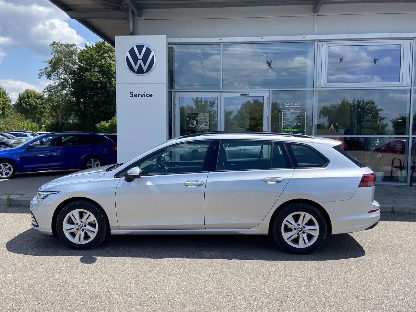 Volkswagen Golf Variant 2.0 TDI NAVI+LED+APP-CONNECT+ACTIVE Silber - 2