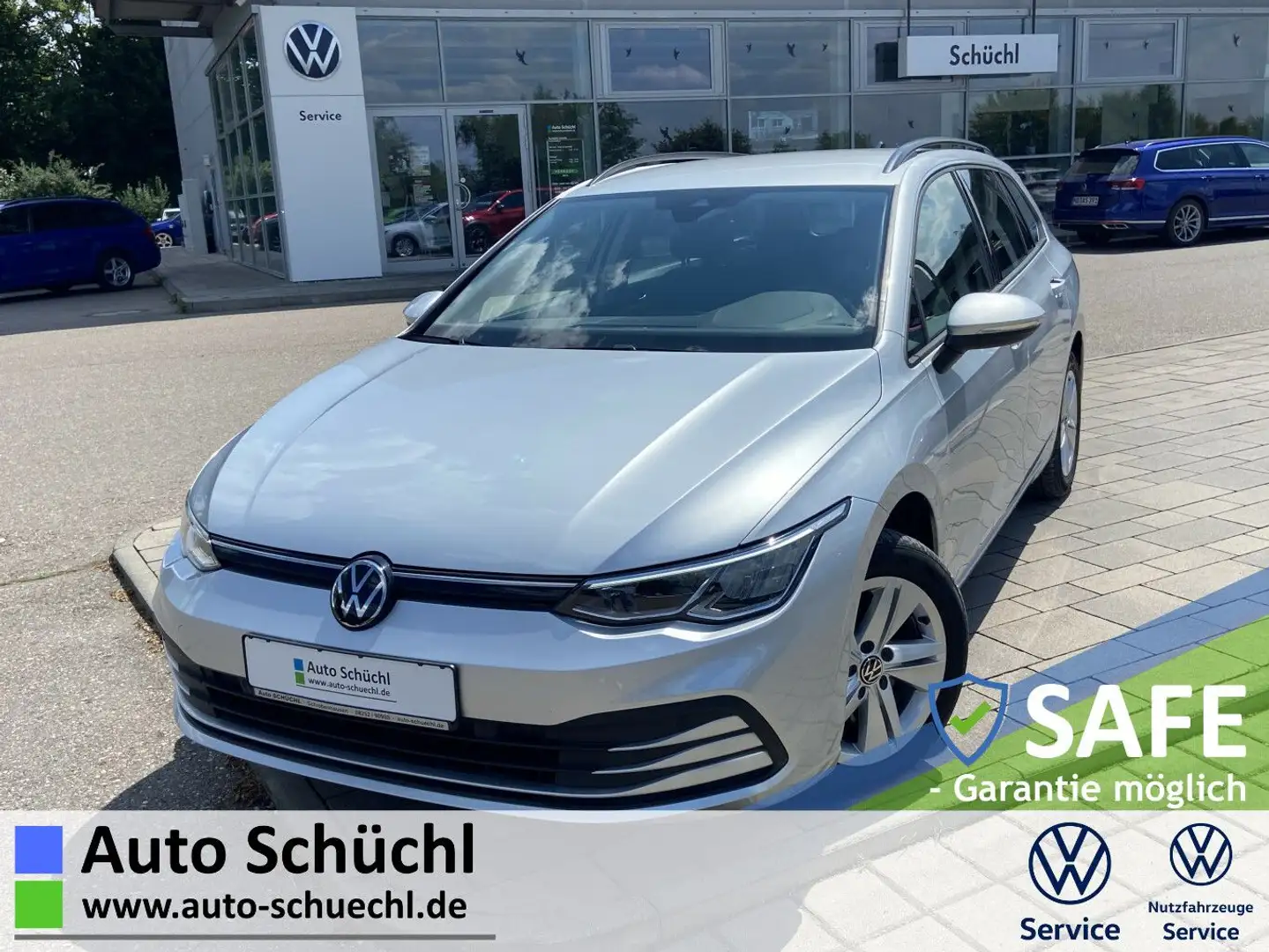 Volkswagen Golf Variant 2.0 TDI NAVI+LED+APP-CONNECT+ACTIVE Silber - 1