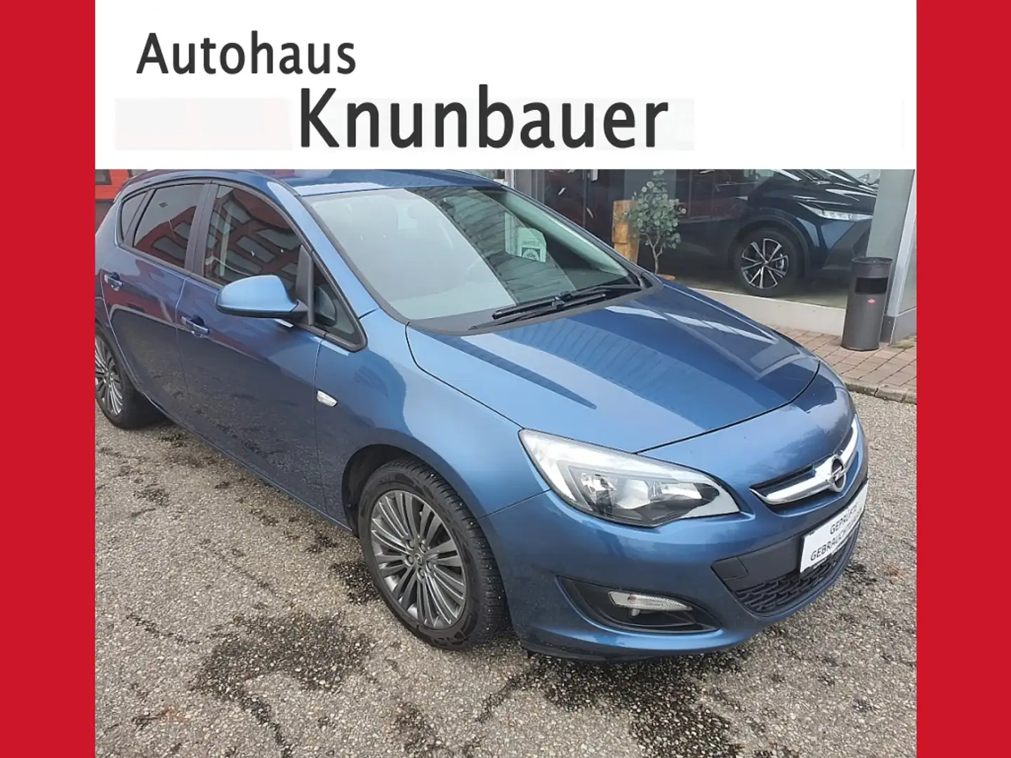 Opel Astra 1,4 ecoflex Österreich Edition Start/Stop System Blau - 1