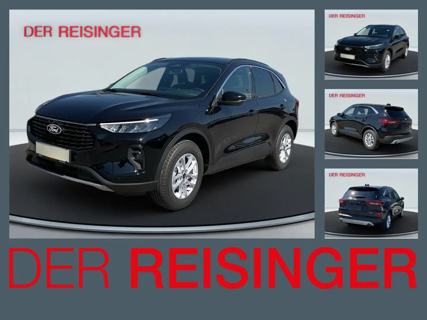 Ford Kuga PHEV Titanium Schwarz - 1