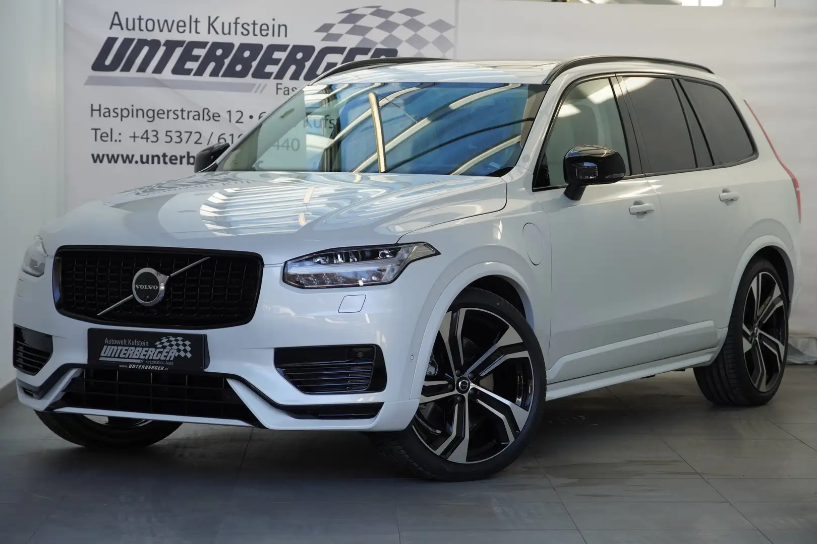 Volvo XC90 T8 Ultra Dark PHEV AWD Weiß - 2