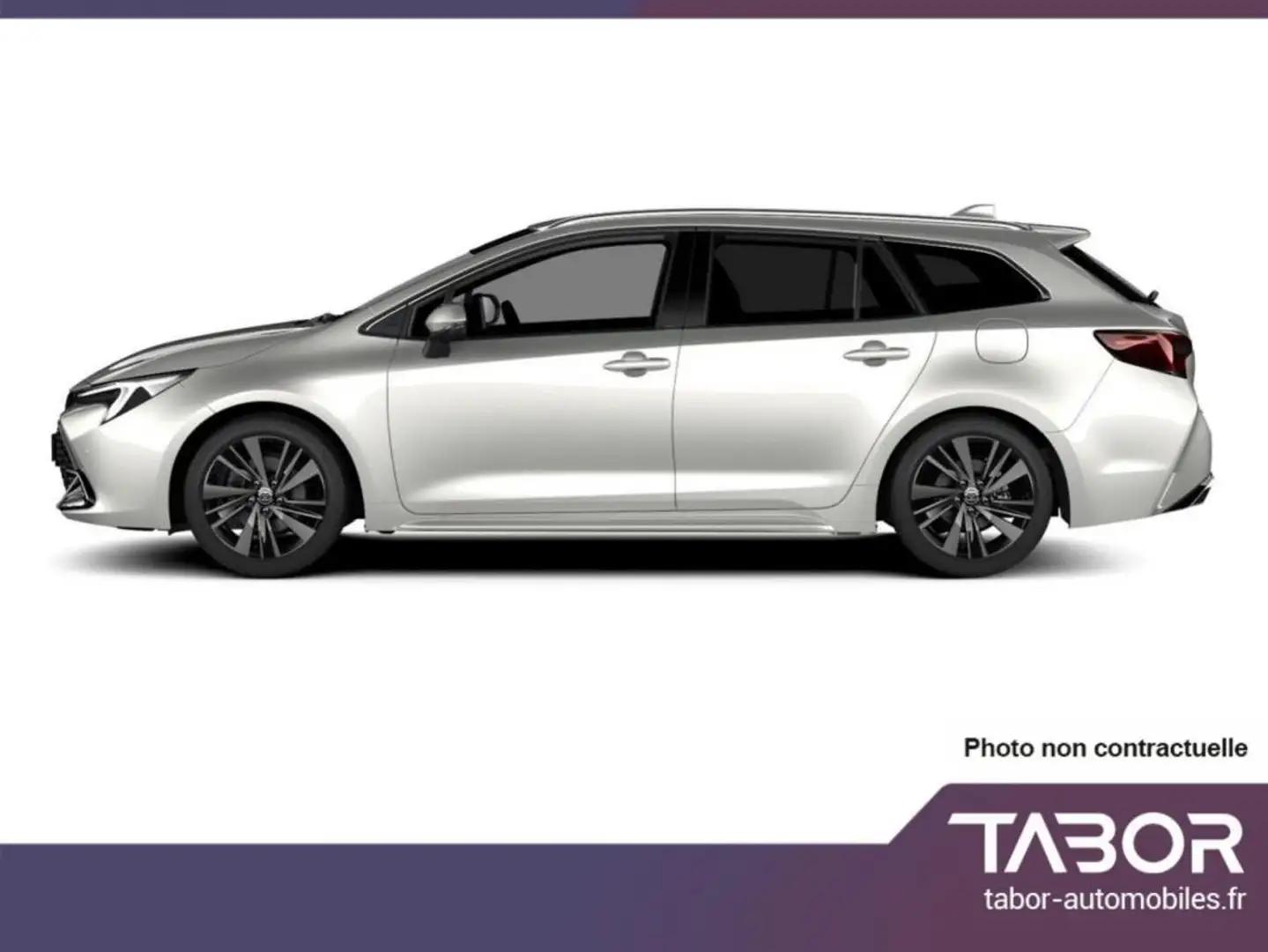 Toyota Corolla TS 1.8 HEV 140 E-CVT Team DE ACC Argent - 2