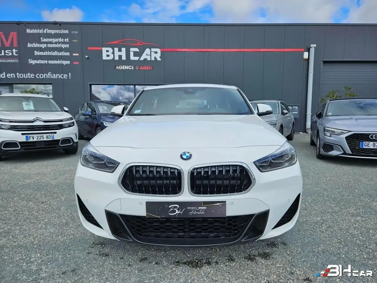 BMW X2 18 DA SDRIVE 150cv M-SPORT SDRIVE BVA Blanc - 2