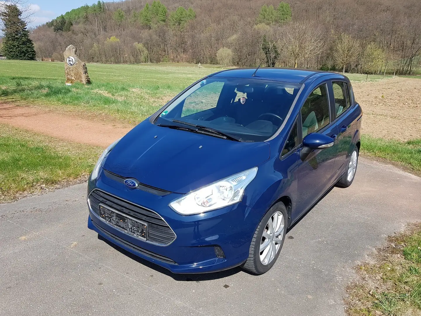 Ford B-Max 1.6 105PS AUTOMATIK Zahnriemen TÜV04.2027 Allwette Blau - 1