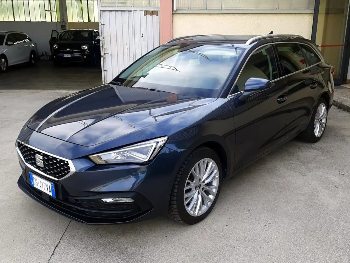 SEAT Leon Sportstourer 2.0 tdi Xcellence 150cv dsg Gris - 1