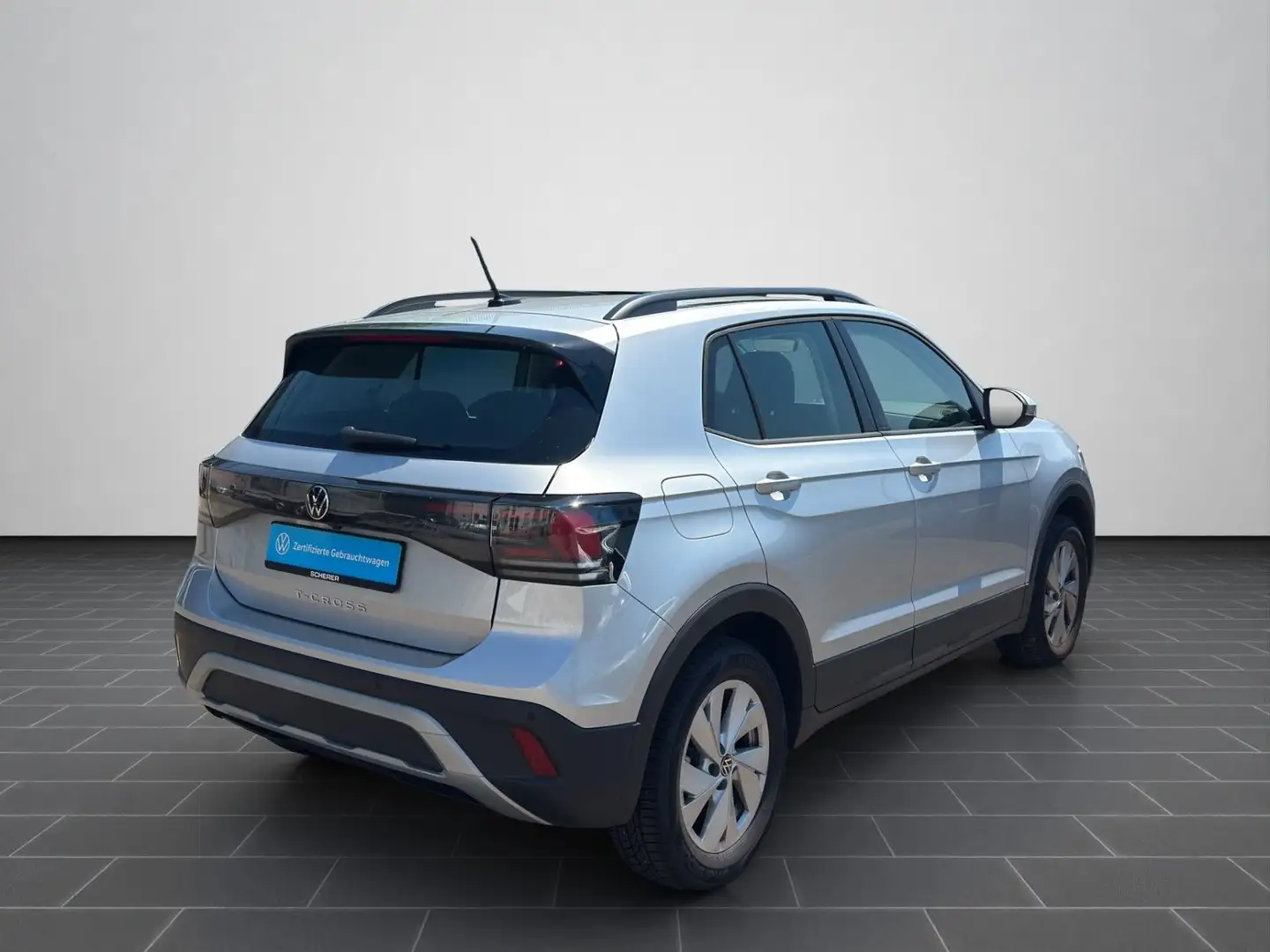 Volkswagen T-Cross Life 1.0 TSI DSG LED REAR VIEW PDC SHZ Silber - 2