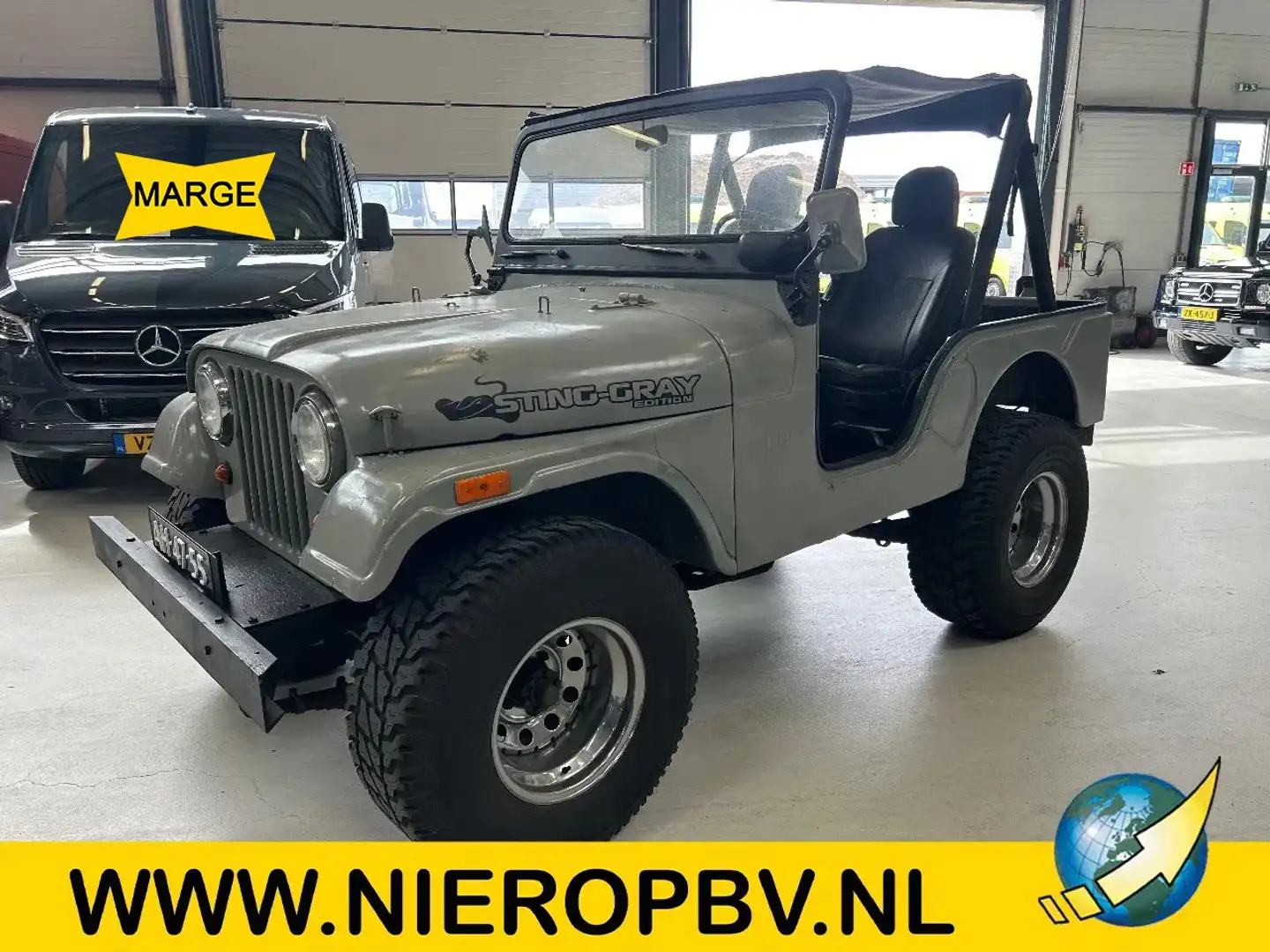 Jeep CJ-5 4X4 Trekhaak 44.600KM APK VRIJ MARGE AUTO Fekete - 1