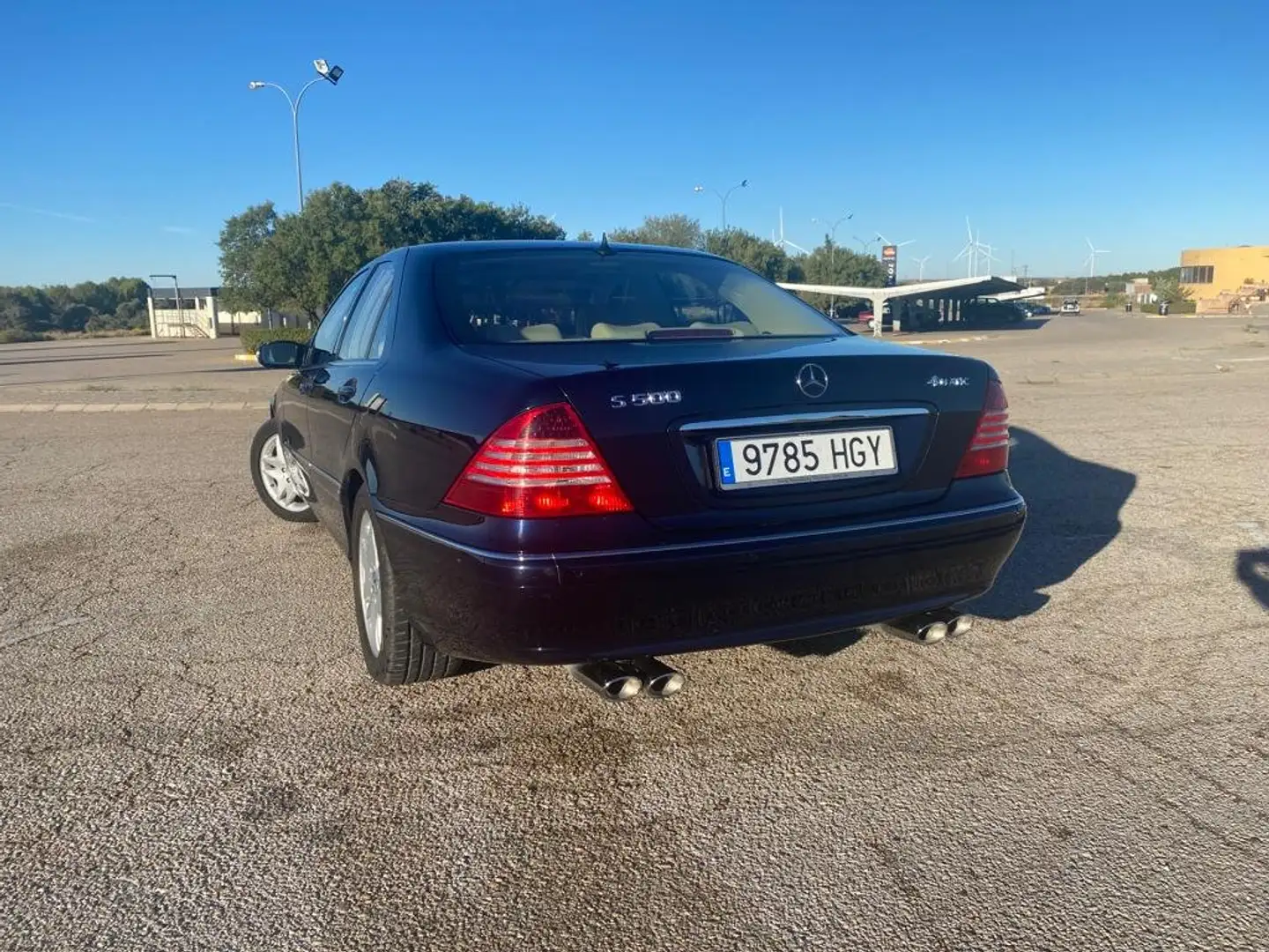 Mercedes-Benz S 500 S 500 4M Aut. Azul - 2