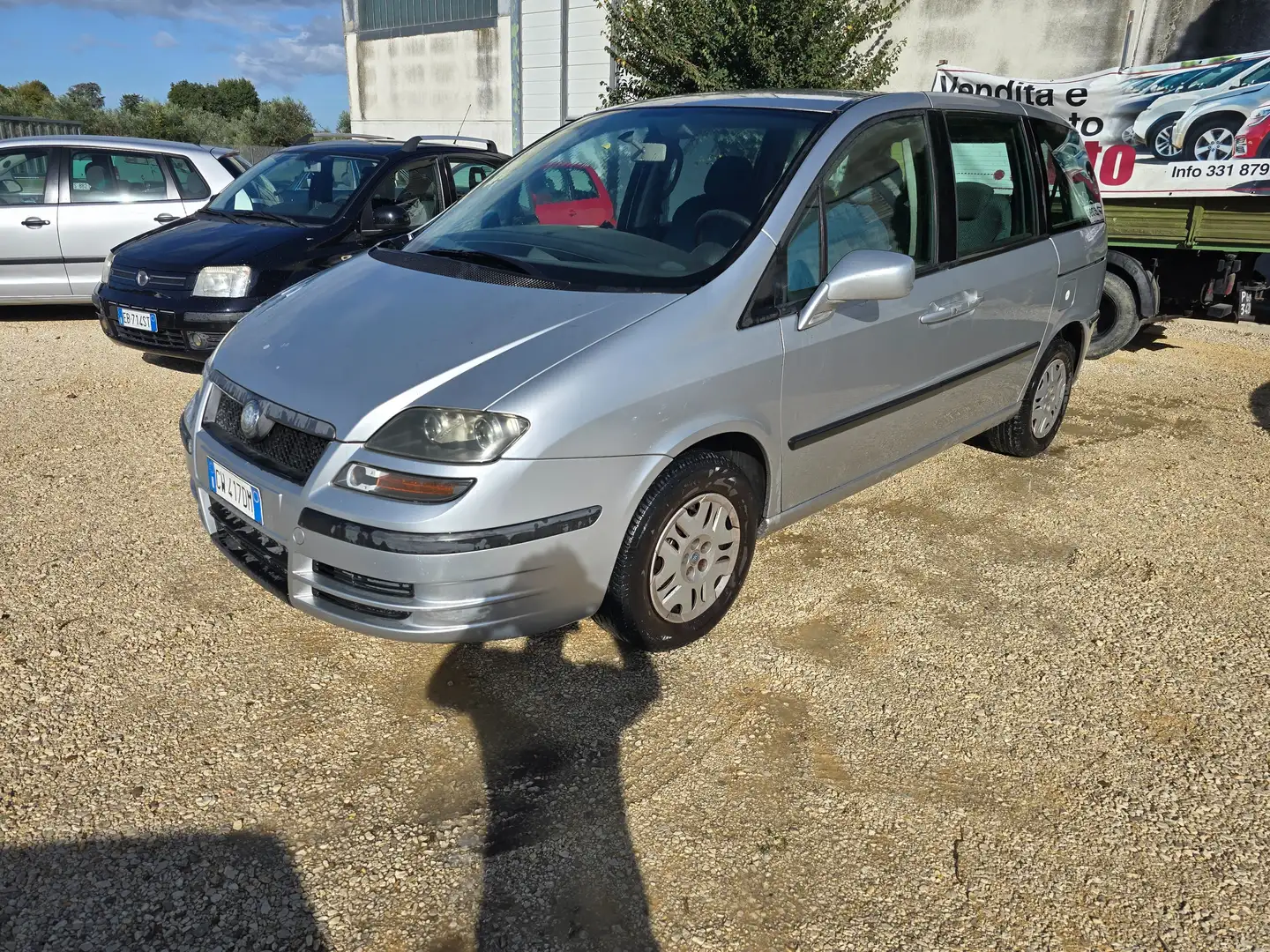 Fiat Ulysse Ulysse II 2002 2.0 jtd Dynamic 7POSTI Argento - 2