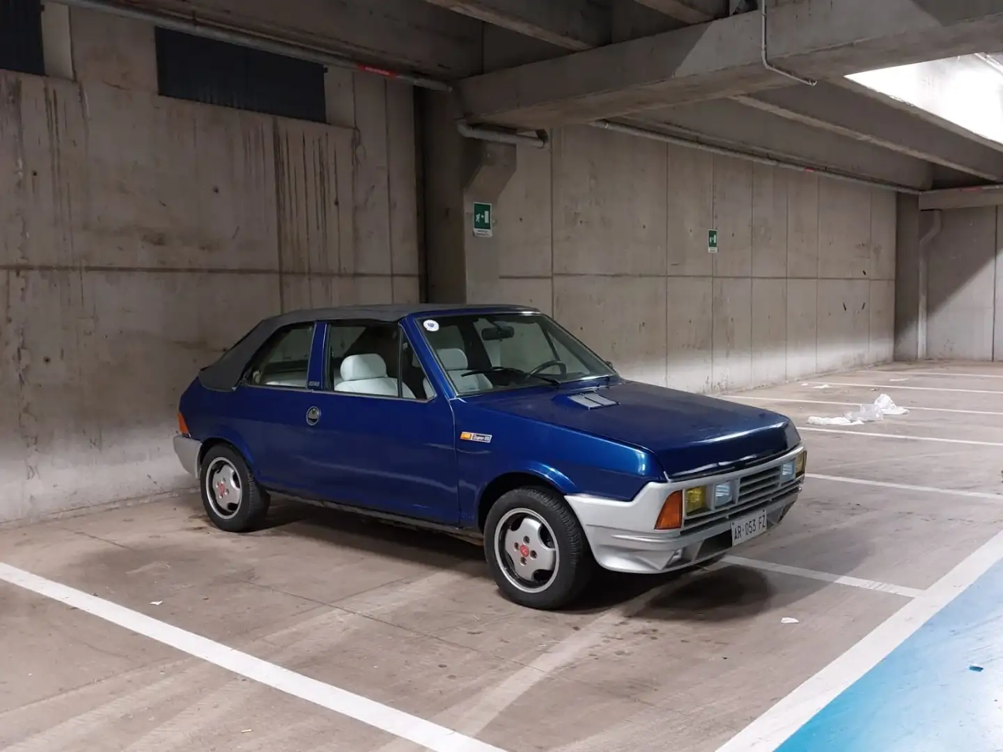 Fiat Ritmo Cabrio 1.5 S 85cv Blu/Azzurro - 2