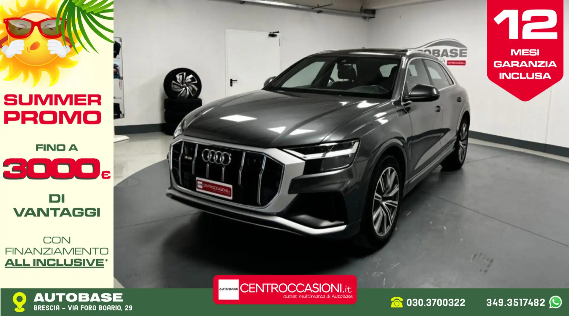 Audi SQ8 4.0 V8 tdi mhev quattro tiptronic Arancione - 1
