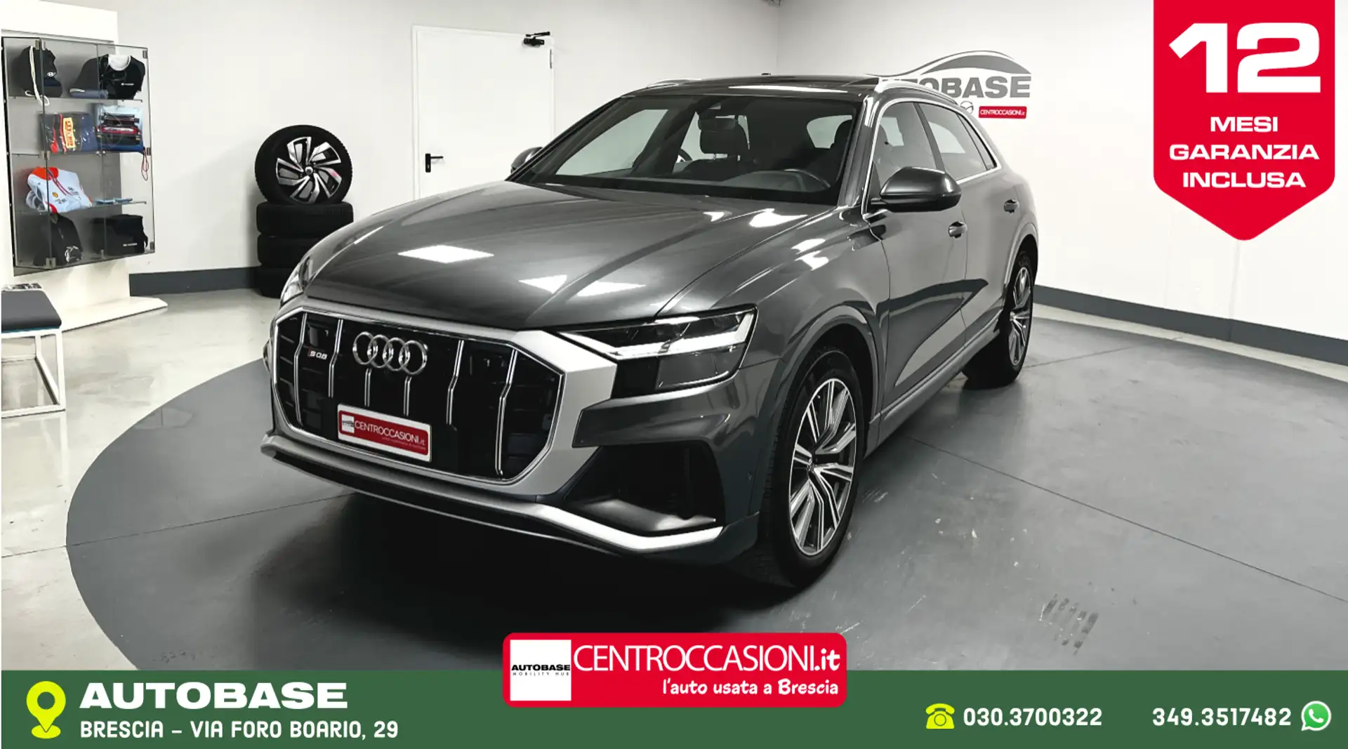 Audi SQ8 4.0 V8 tdi mhev quattro tiptronic Grau - 1