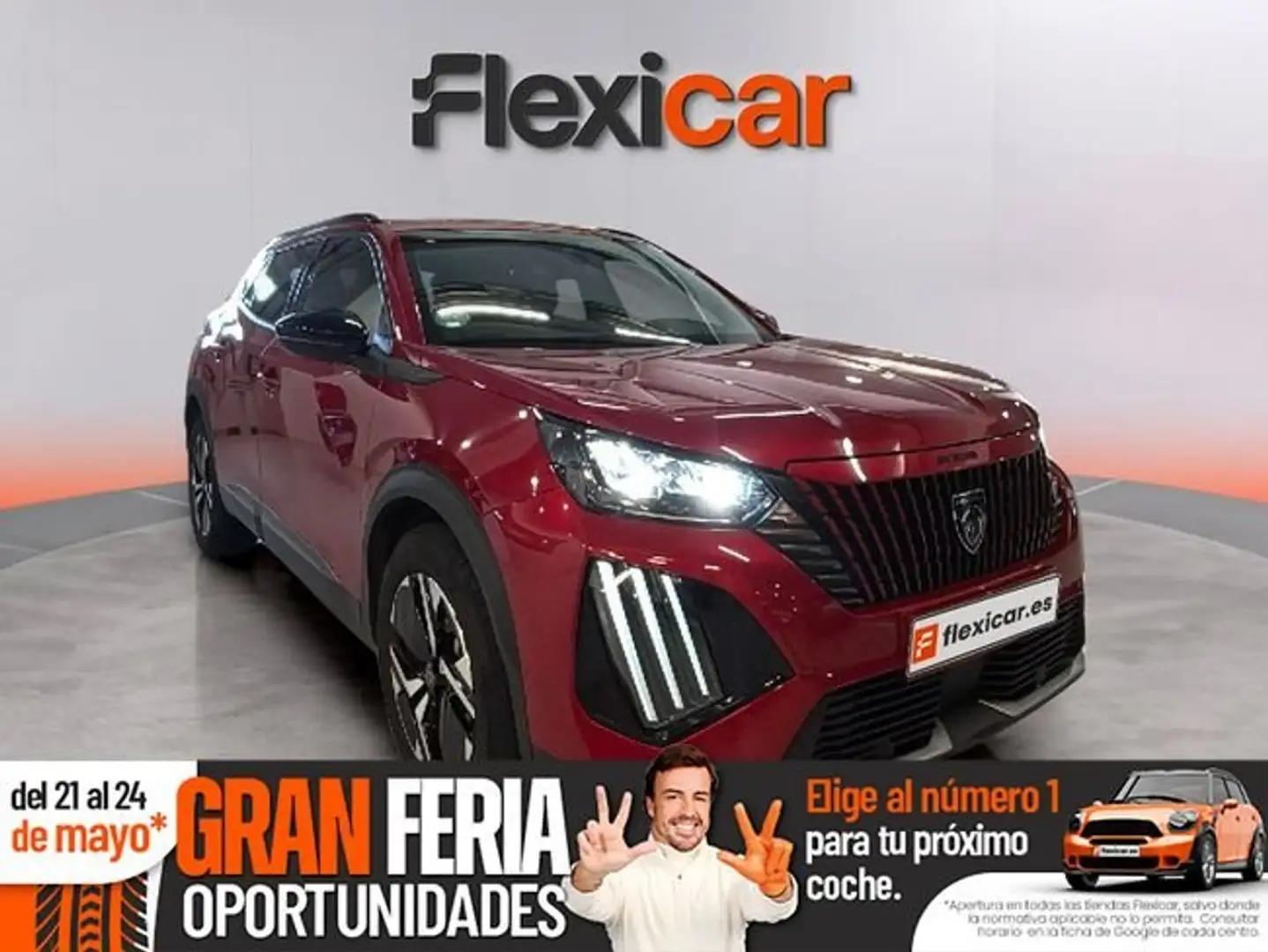 Peugeot 2008 1.2 PureTech S&S Active Pack 100 Rojo - 1