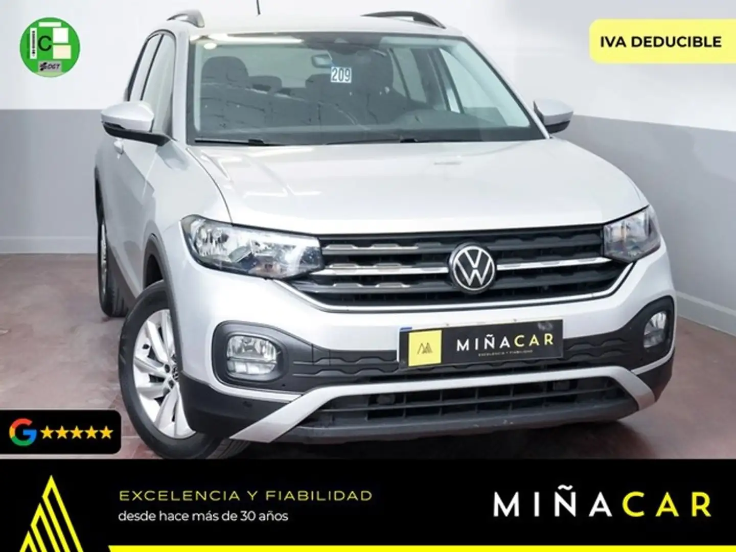 Volkswagen T-Cross 1.0 TSI Advance DSG7 81kW Gris - 1