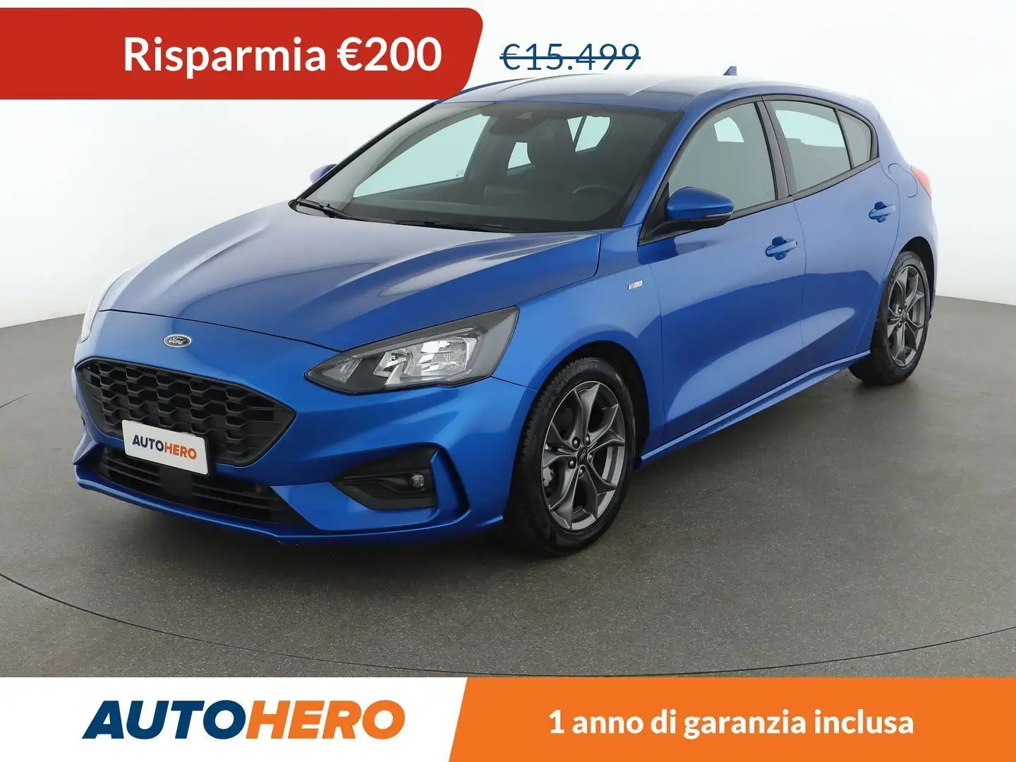 Ford Focus 1.0 EcoBoost Mild-Hybrid ST-Line MHEV Blu/Azzurro - 1