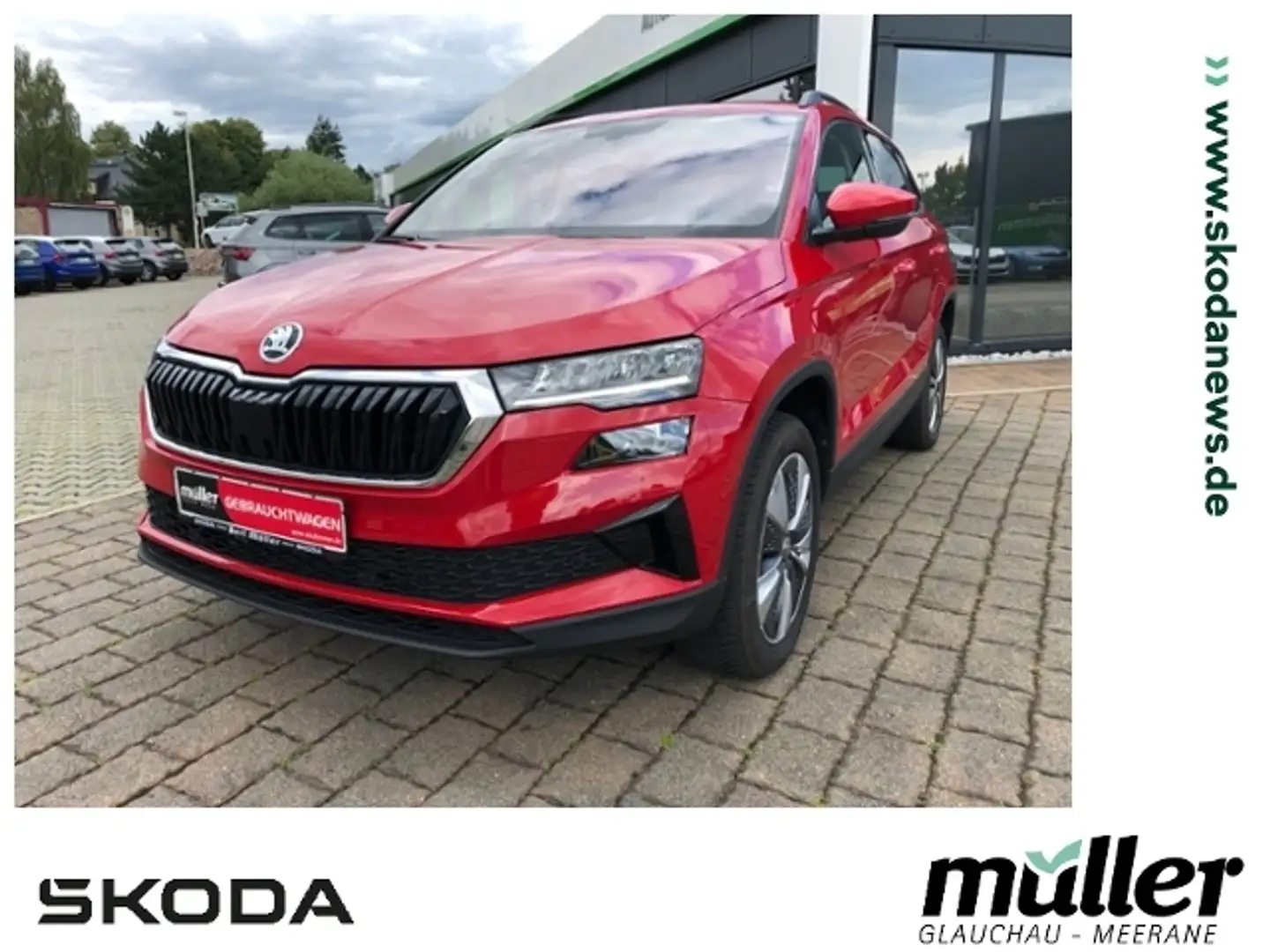 Skoda Karoq Selection AHZV DSG SmartLink DAB Red - 1